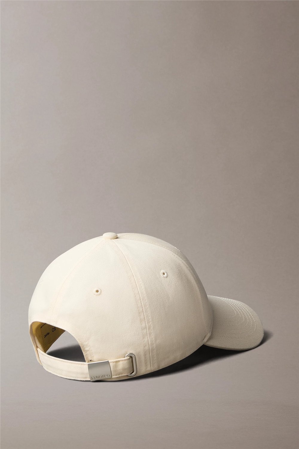 Calvin Klein Cotton Twill W/ Hw Cap Kadın Baseball Şapka Beyaz