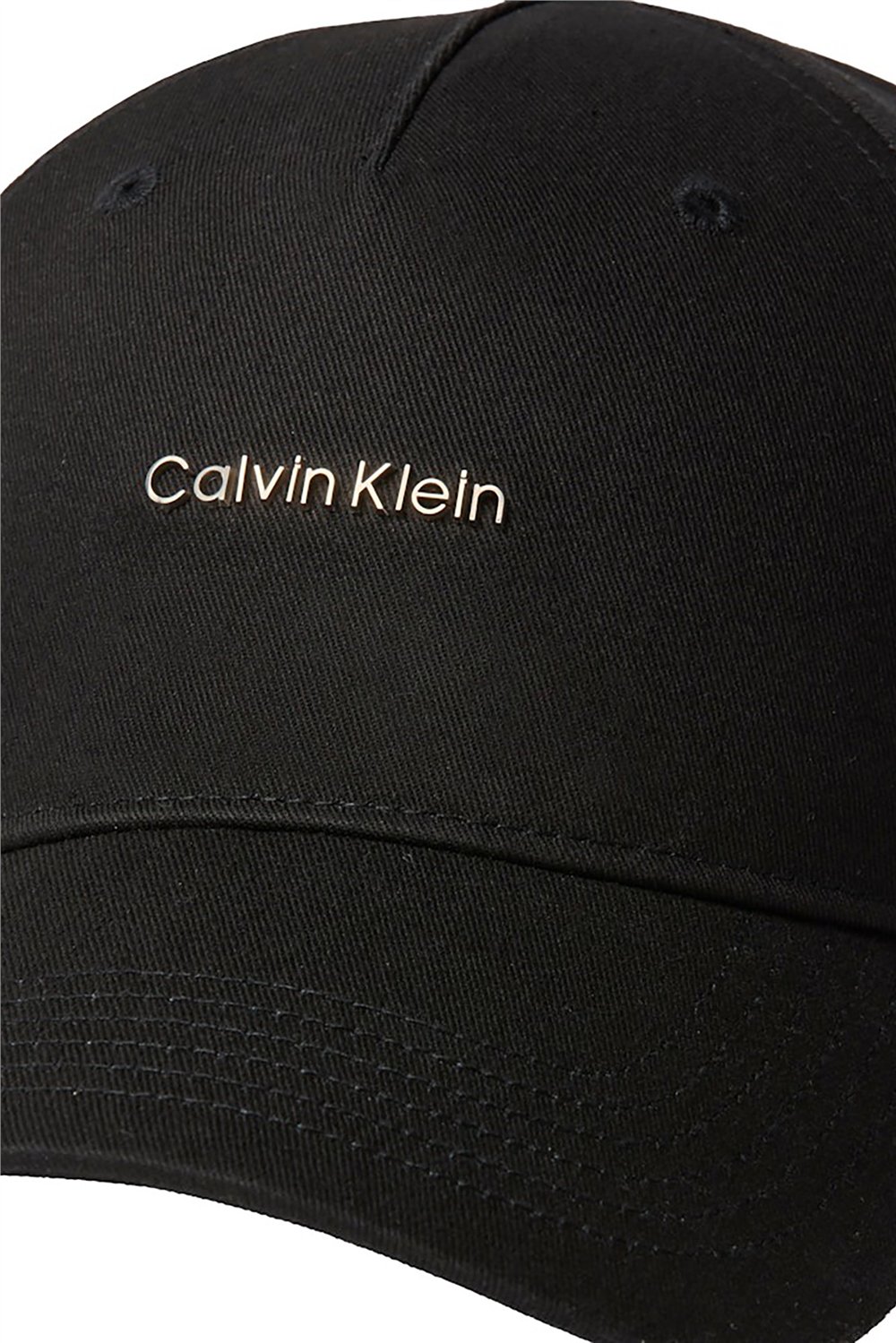 Calvin Klein Cotton Twill W/ Hw Cap Kadın Baseball Şapka Siyah