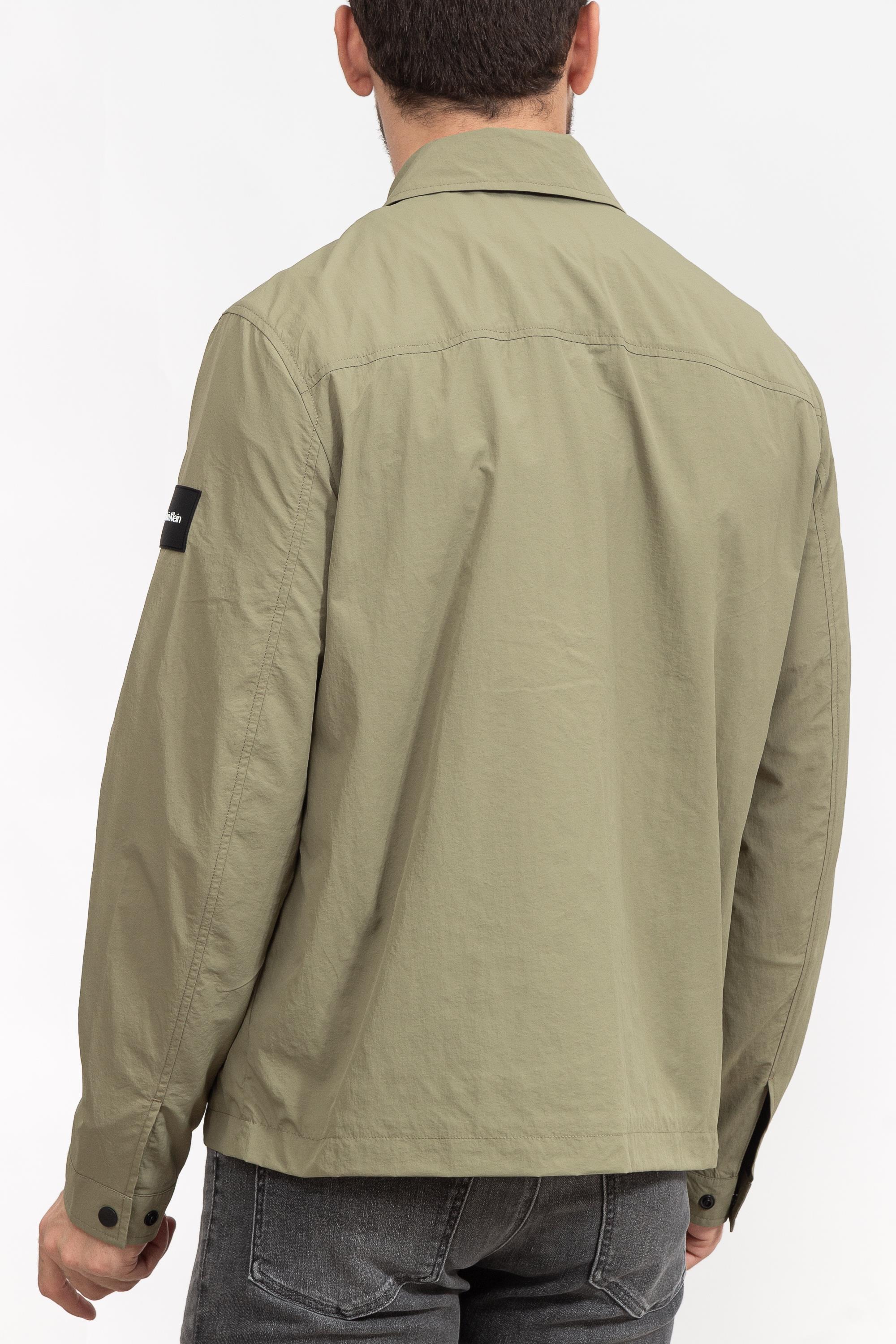 Calvin Klein Crinkle Nylon Pocket Blouson Erkek Mont