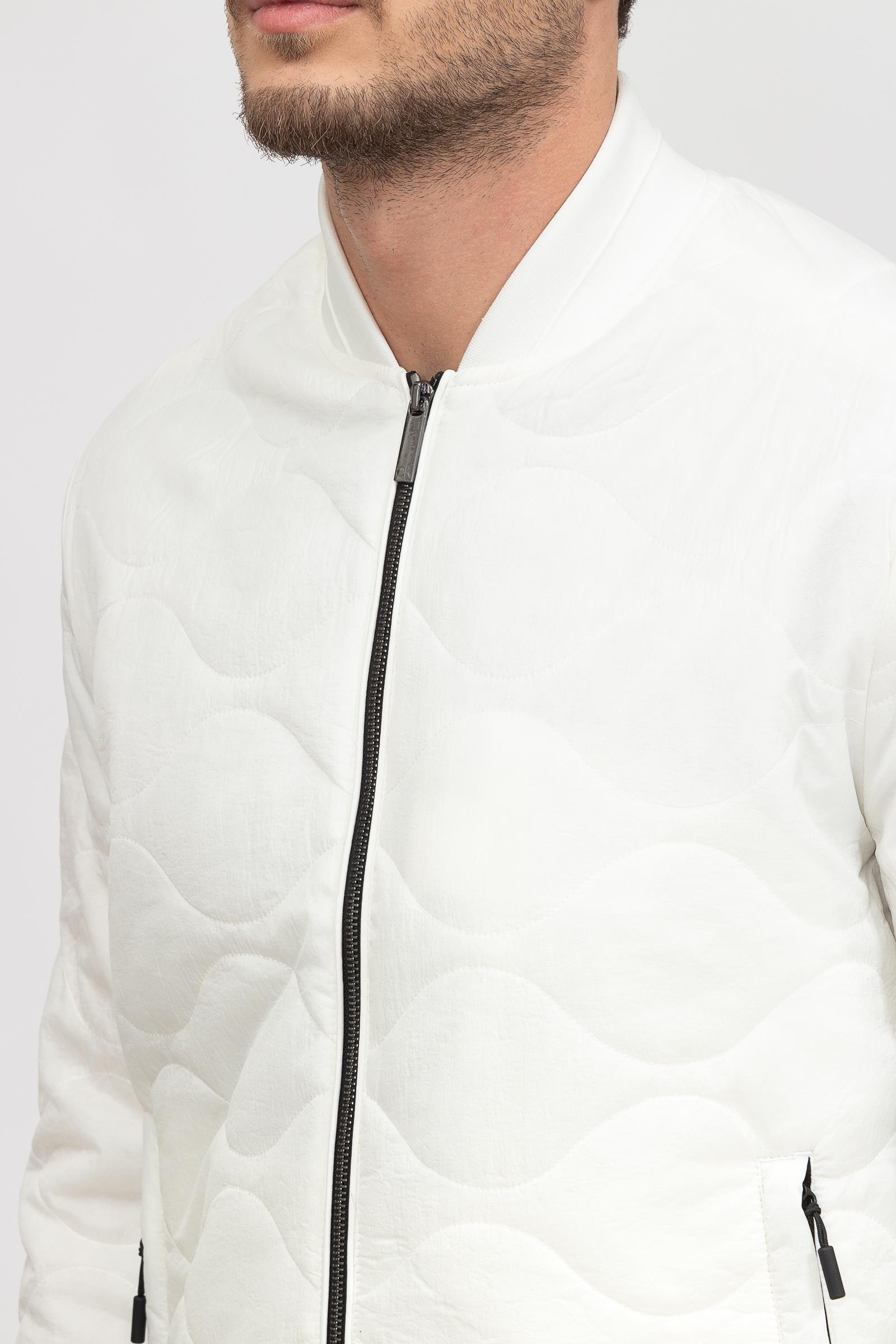 Calvin Klein Crinkle Onion Quilt Bomber Erkek Mont