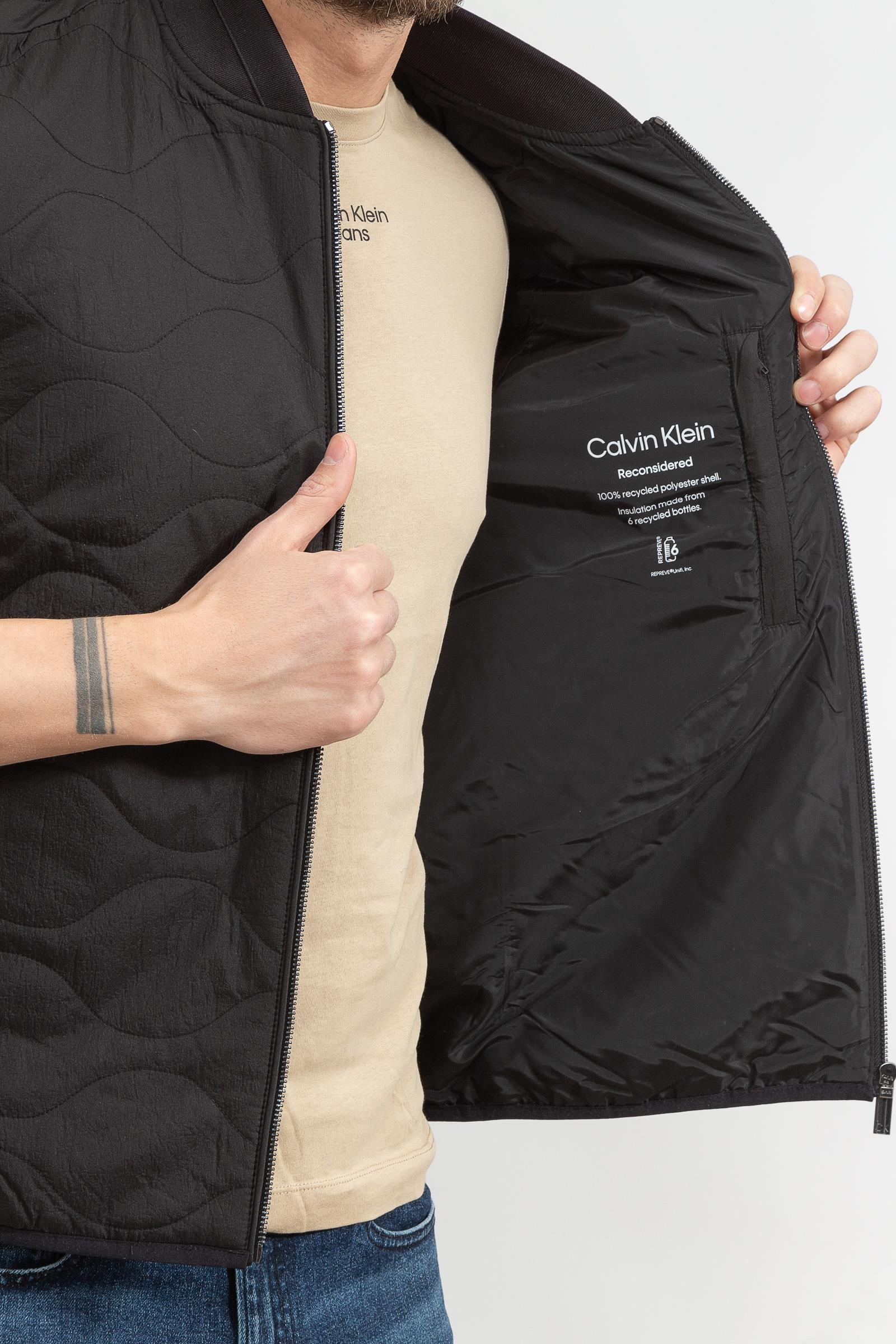 Calvin Klein Crinkle Onion Quilt Vest Erkek Mont