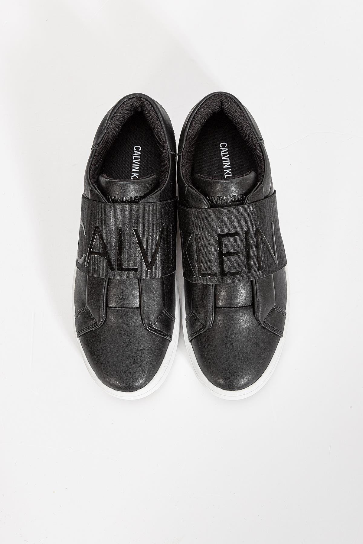 Calvin Klein Cupsole Slipon Elastic Lth Kadın Sneaker