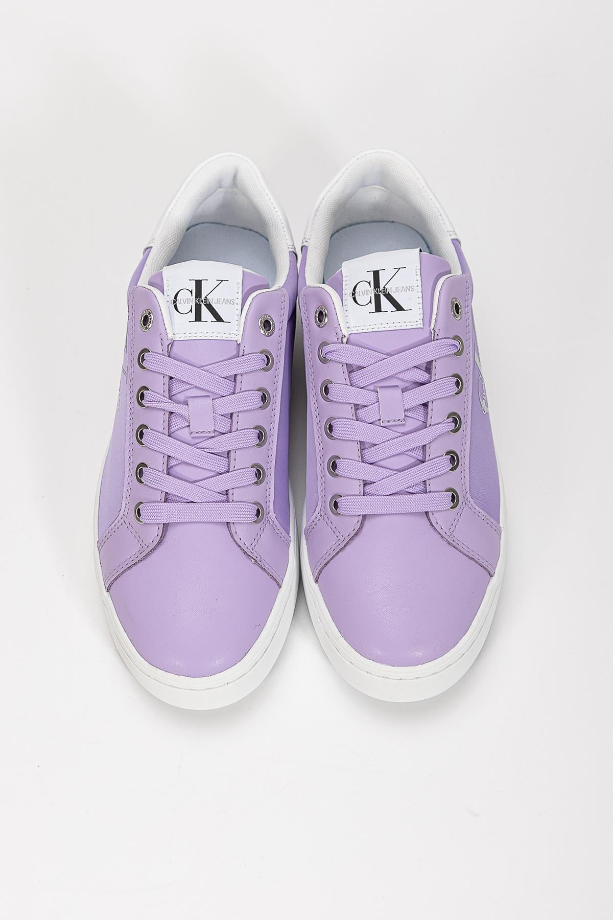 Calvin Klein Cupsole Sneaker Laceup Pu-Ny Kadın Sneaker