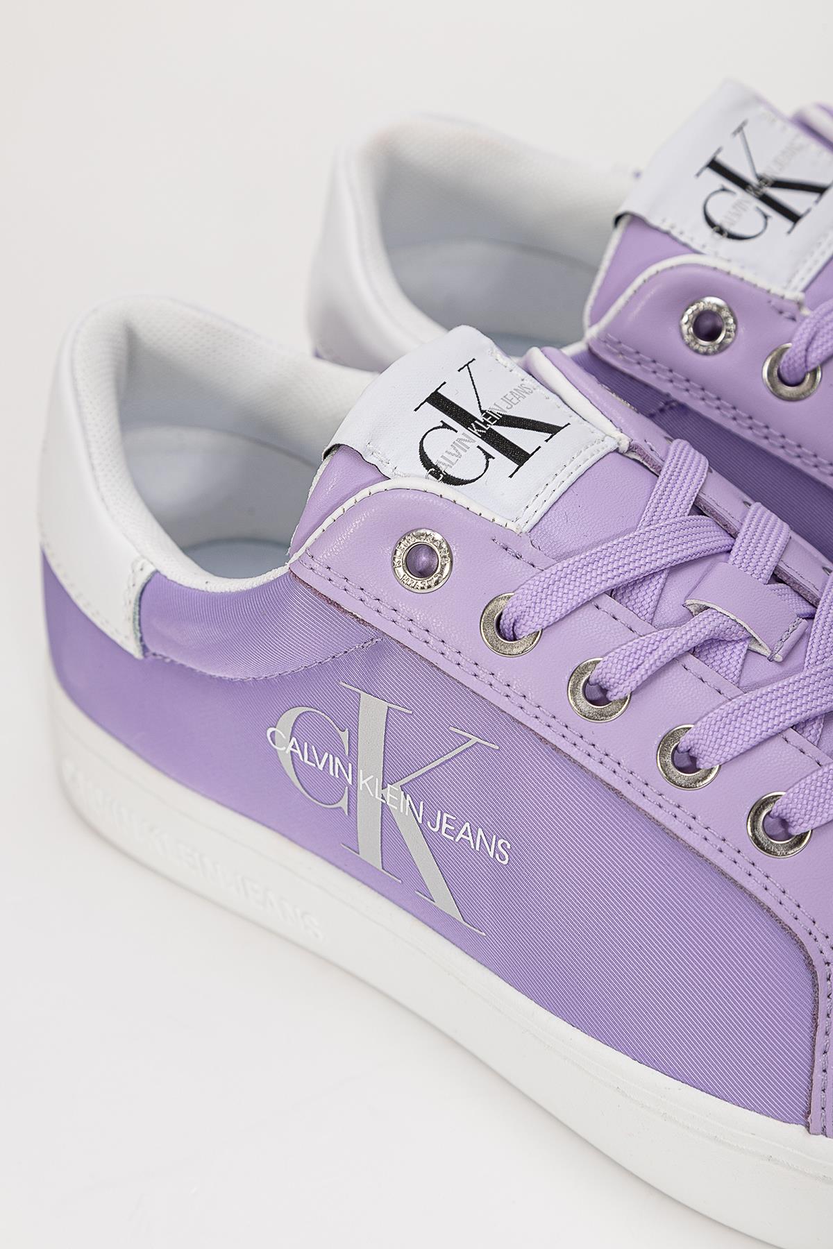 Calvin Klein Cupsole Sneaker Laceup Pu-Ny Kadın Sneaker