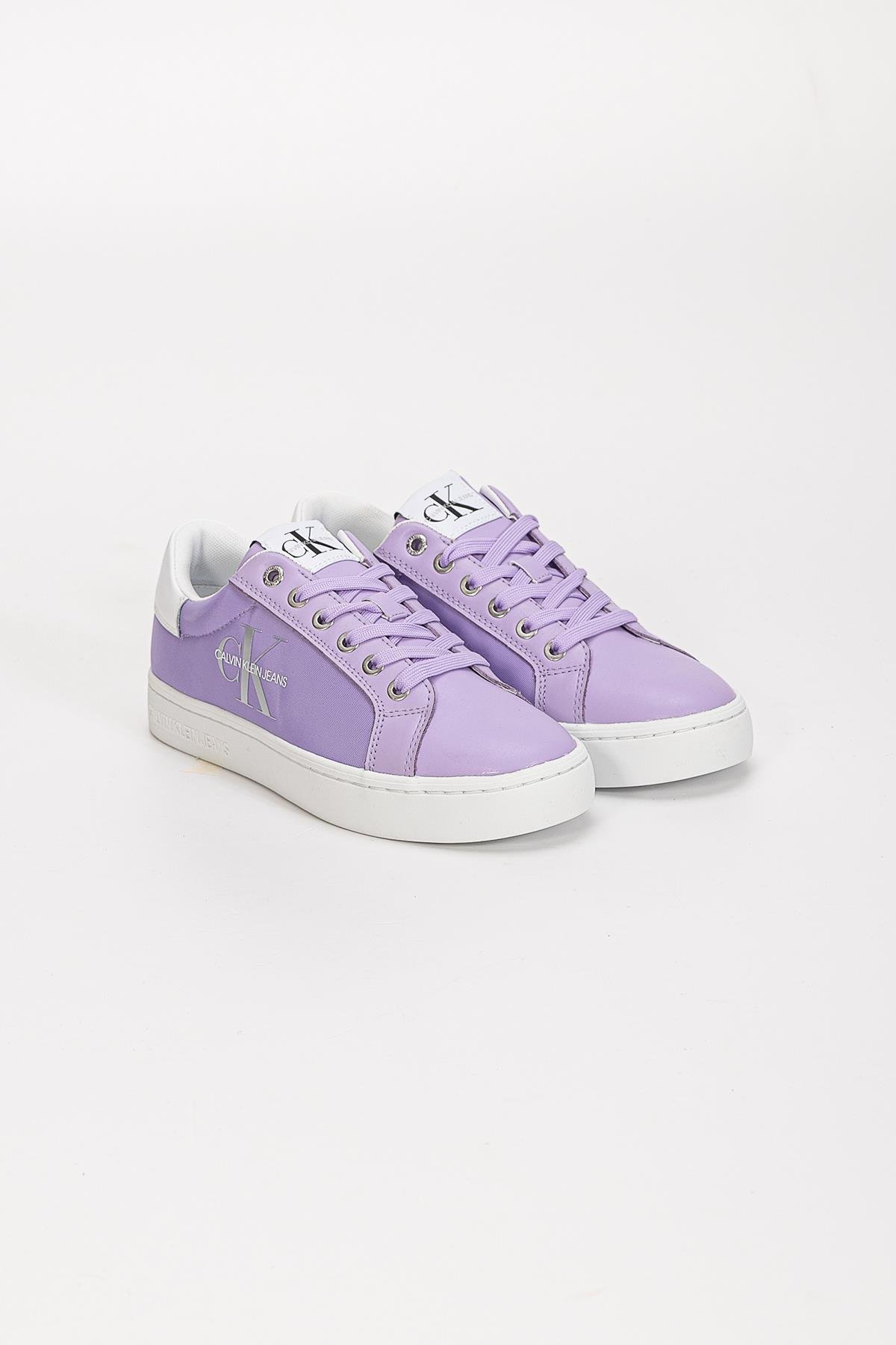 Calvin Klein Cupsole Sneaker Laceup Pu-Ny Kadın Sneaker