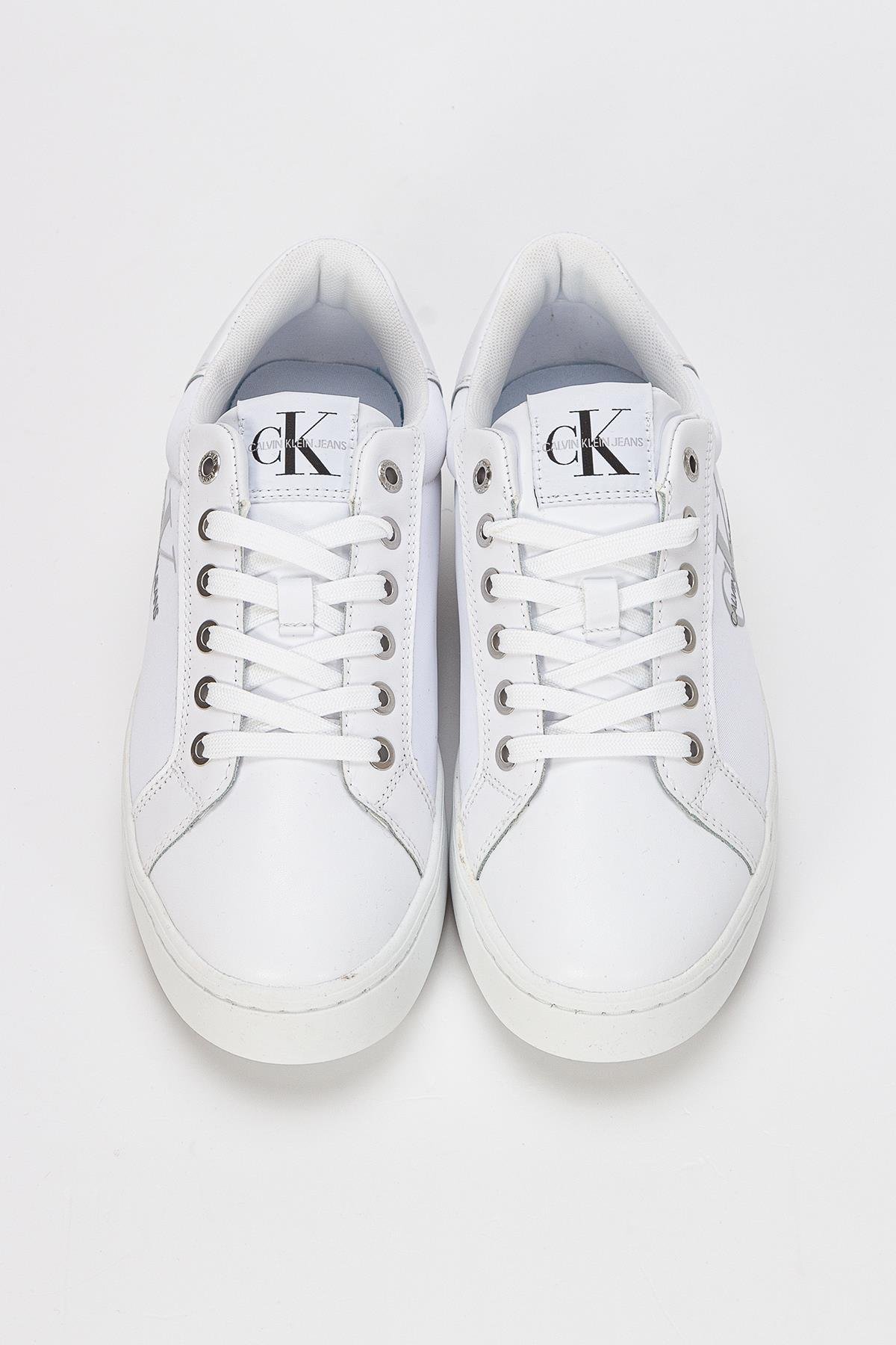 Calvin Klein Cupsole Sneaker Laceup Pu-Ny Kadın Sneaker