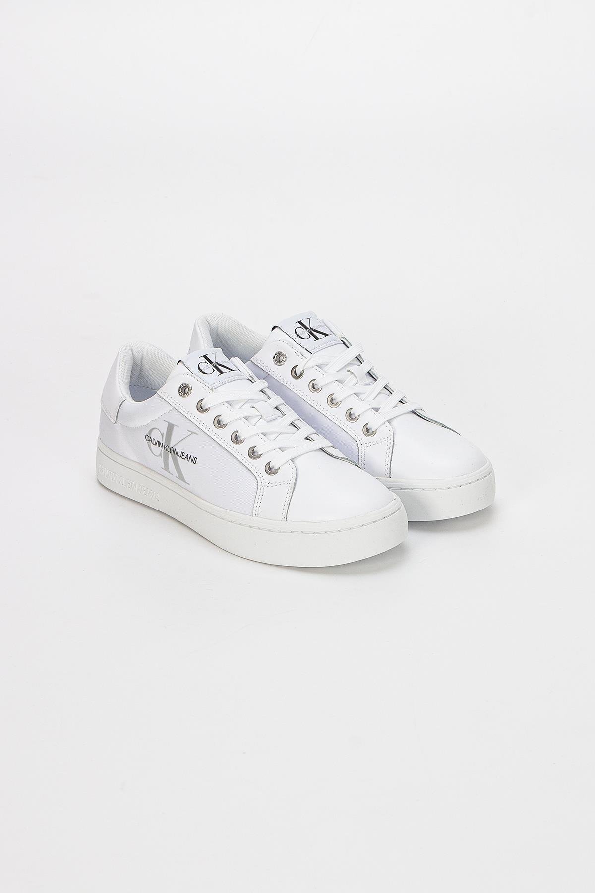 Calvin Klein Cupsole Sneaker Laceup Pu-Ny Kadın Sneaker