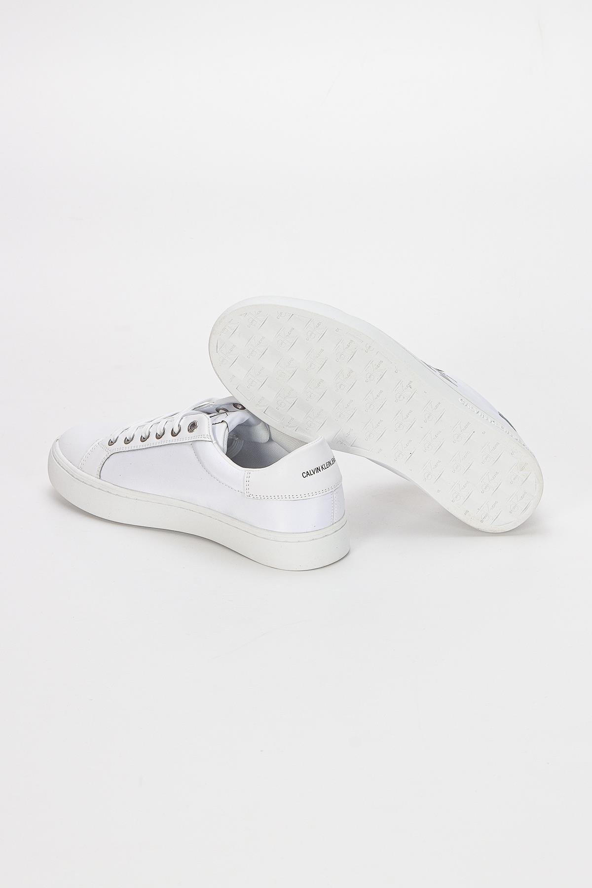 Calvin Klein Cupsole Sneaker Laceup Pu-Ny Kadın Sneaker
