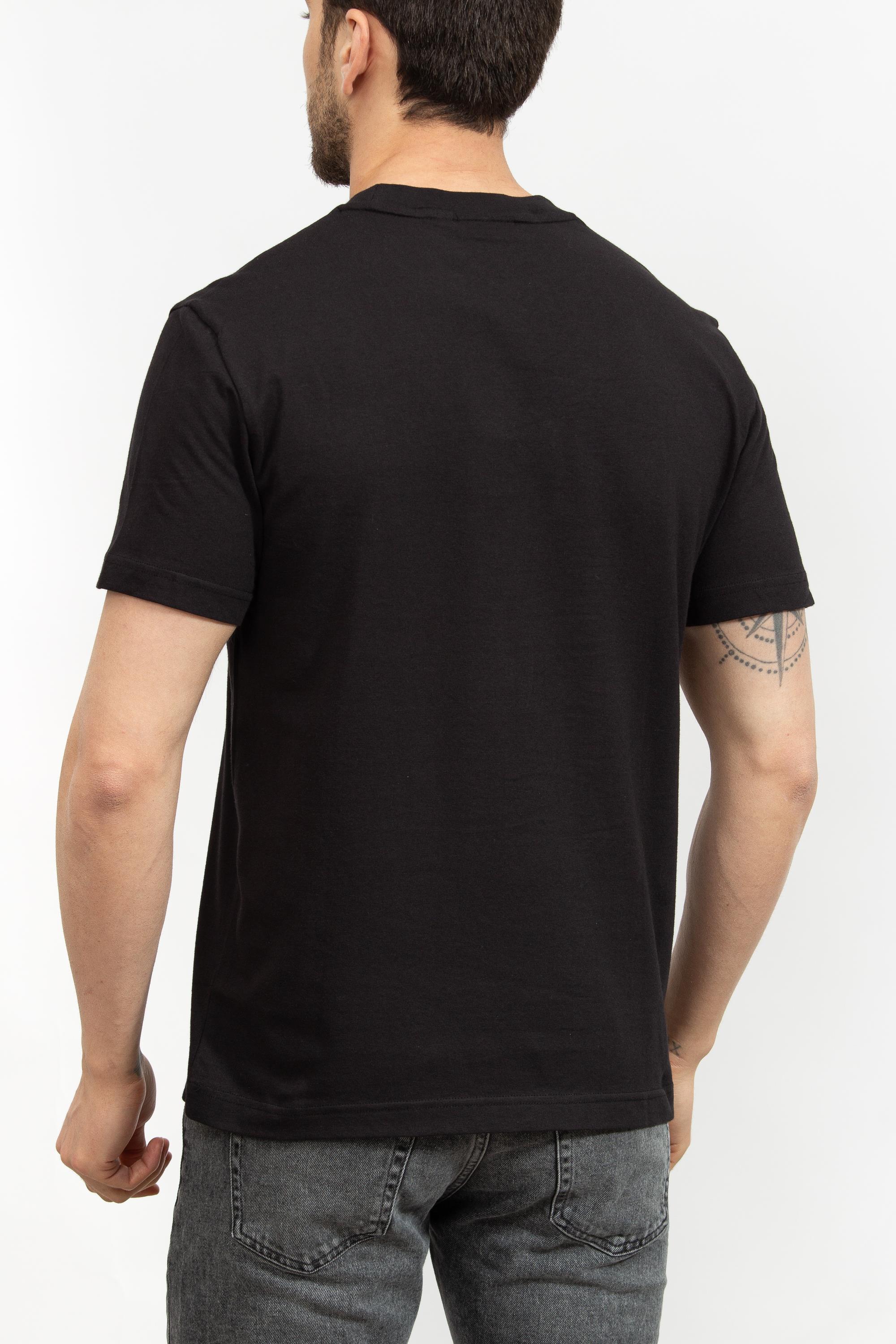 Calvin Klein Cut Through Erkek Bisiklet Yaka T-Shirt