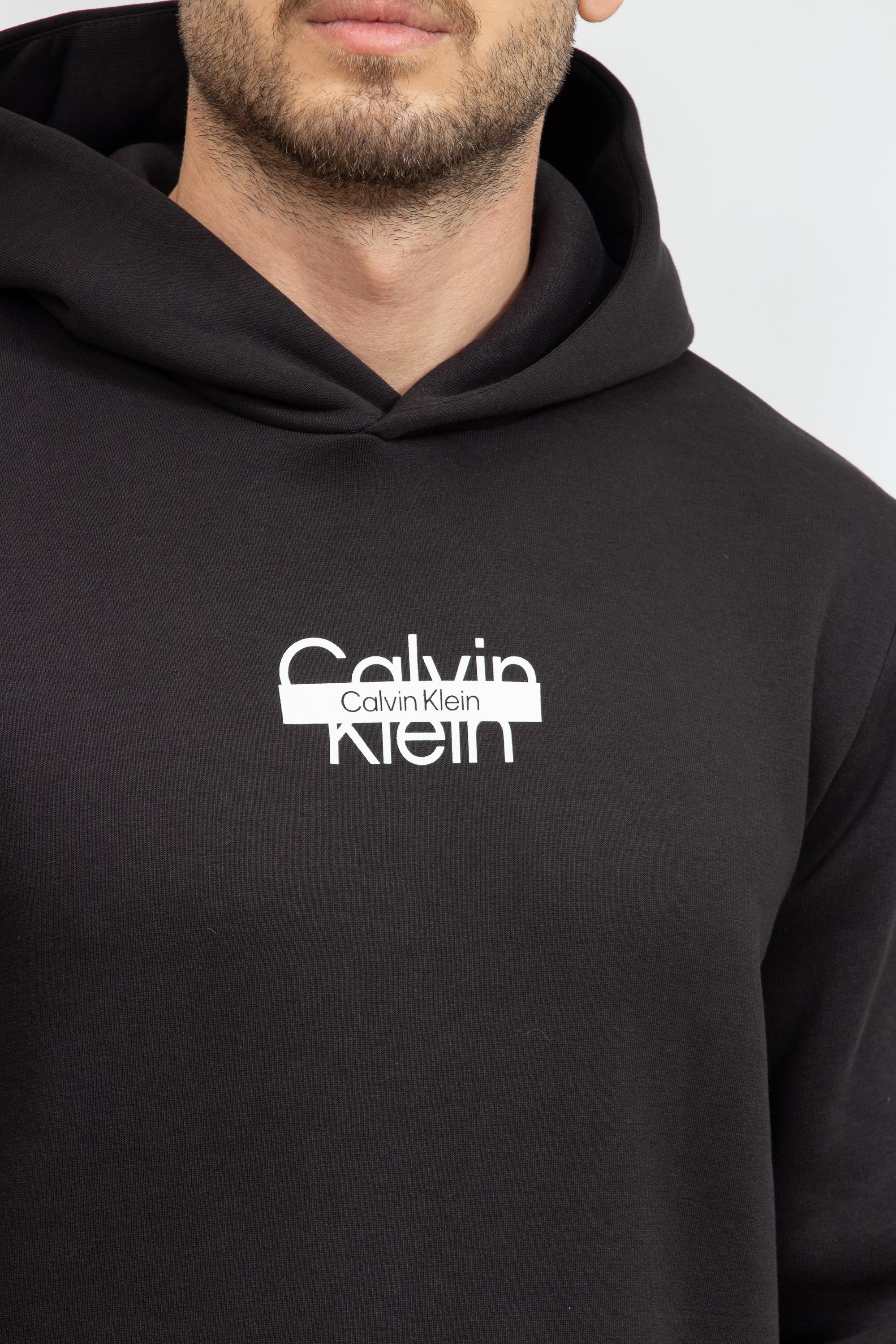 Calvin Klein Cut Through Erkek Kapüşonlu Sweatshirt