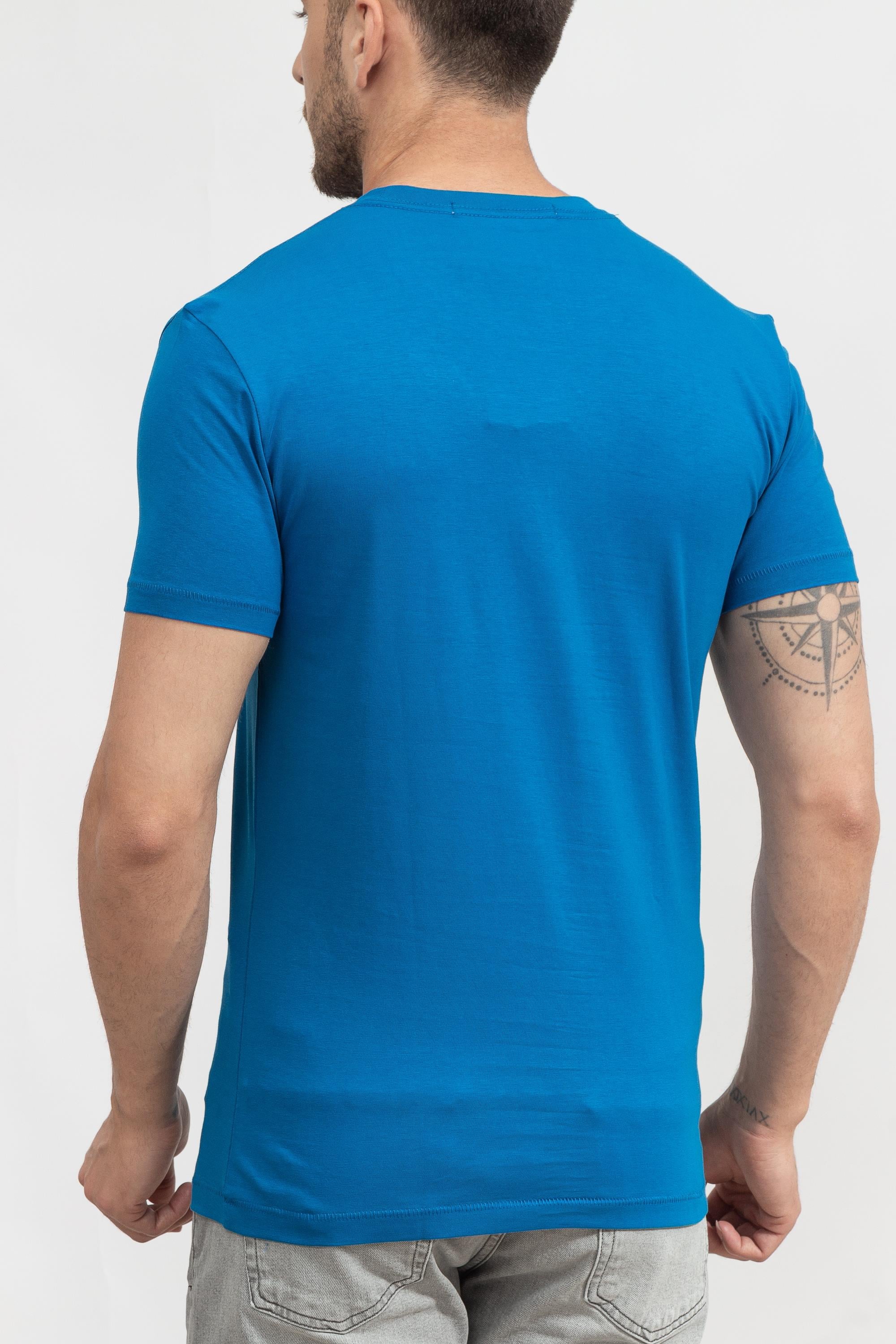 Calvin Klein Disrupted Monologo Erkek Bisiklet Yaka T-Shirt