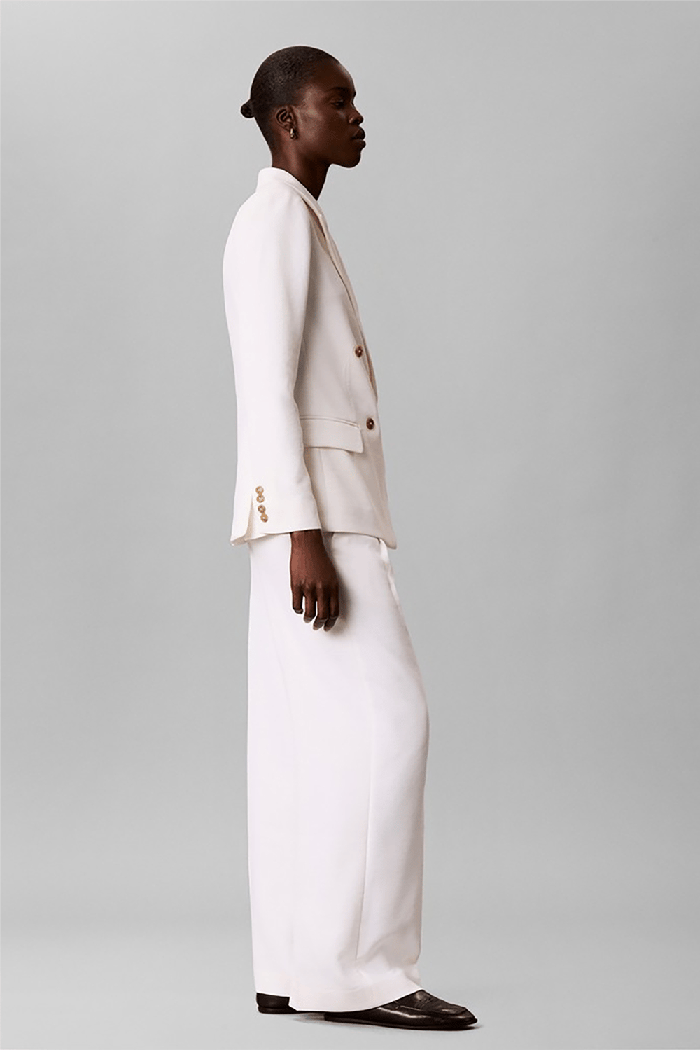Calvin Klein Effortless Crepe Dbl Brestd Blzr Kadın Blazer Ceket