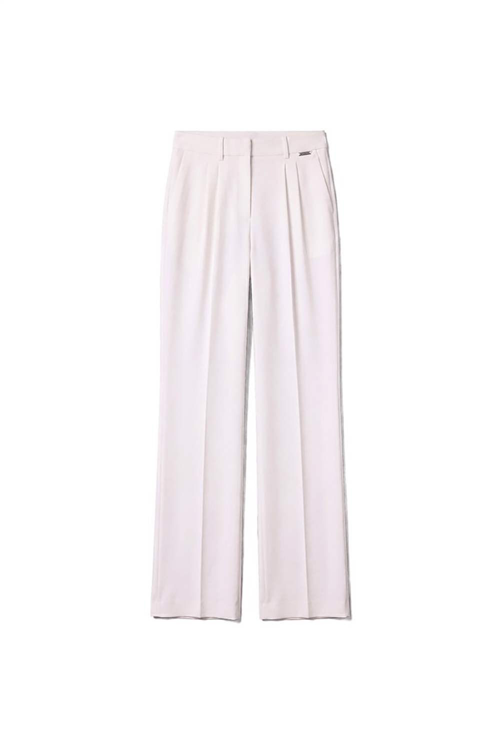 Calvin Klein Effortless Crepe Wide Leg Plted Kadın Pantolon