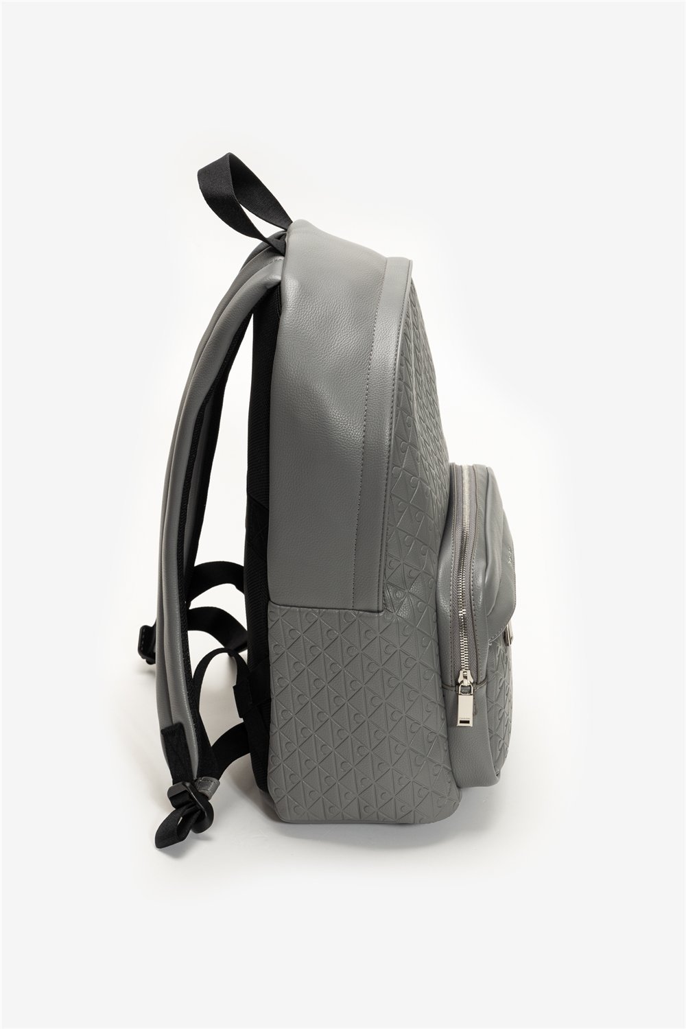 Calvin Klein Emblem Aop Emboss Round Backpack Erkek Sırt Çantası