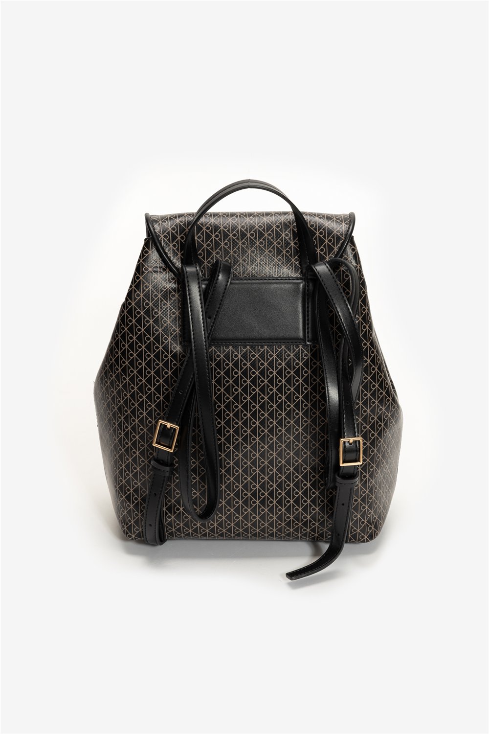 Calvin Klein Emblem Aop Flap Backpack Kadın Sırt Çantası