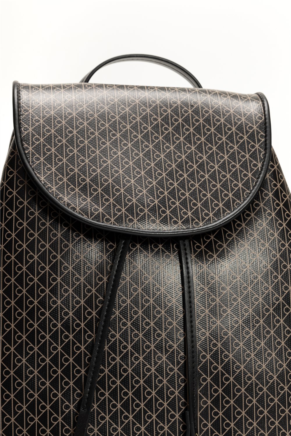 Calvin Klein Emblem Aop Flap Backpack Kadın Sırt Çantası