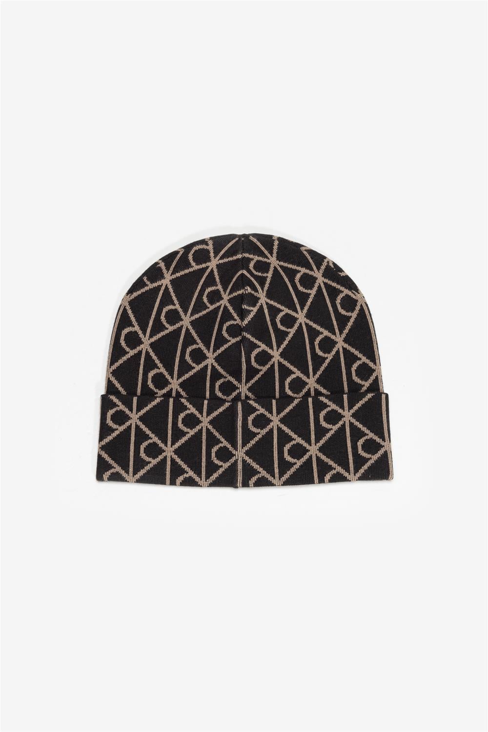 Calvin Klein Emblem Aop Jcq Fine Rib Erkek Bere