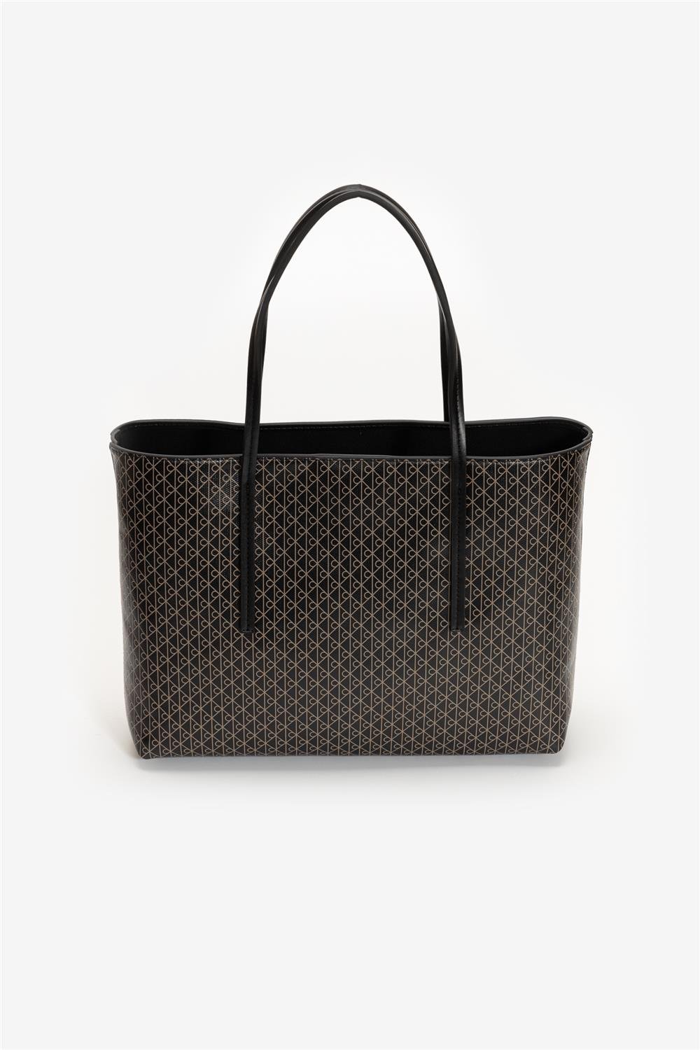 Calvin Klein Emblem Aop Kadın Mini Omuz Çantası