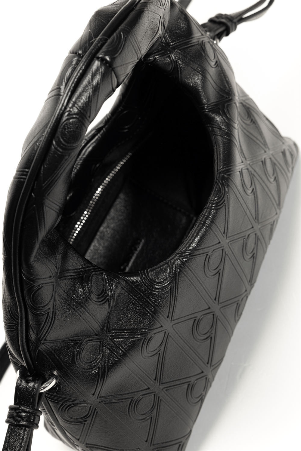 Calvin Klein Emblem Aop Puffer Bag With Strap Kadın Mini Omuz Çantası