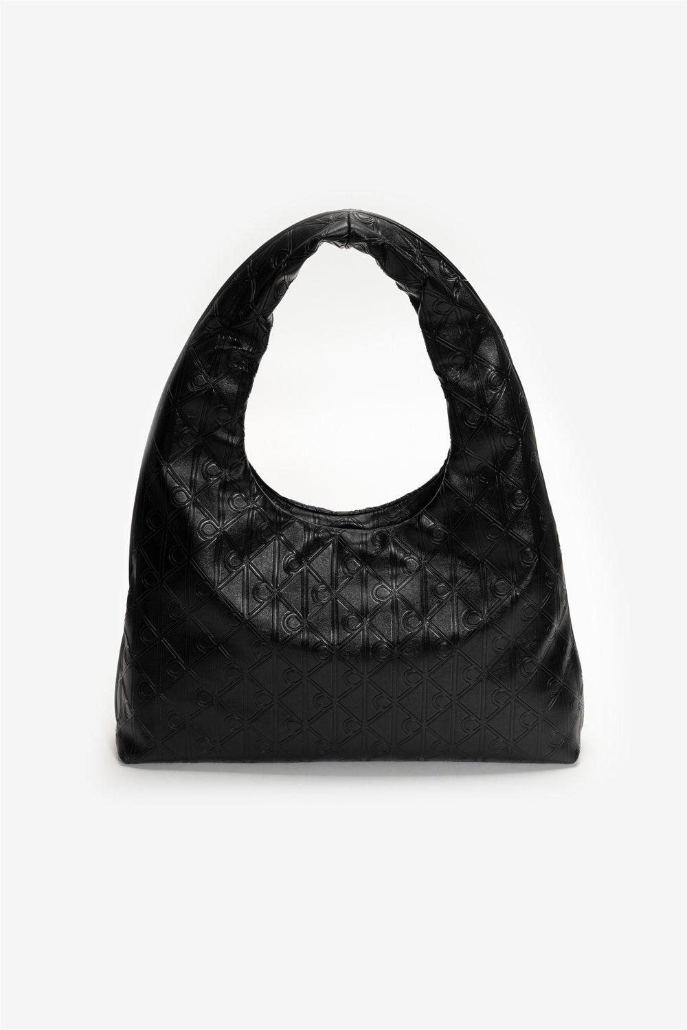 Calvin Klein Emblem Aop Puffer LG Shoulder Ba Kadın Mini Omuz Çantası