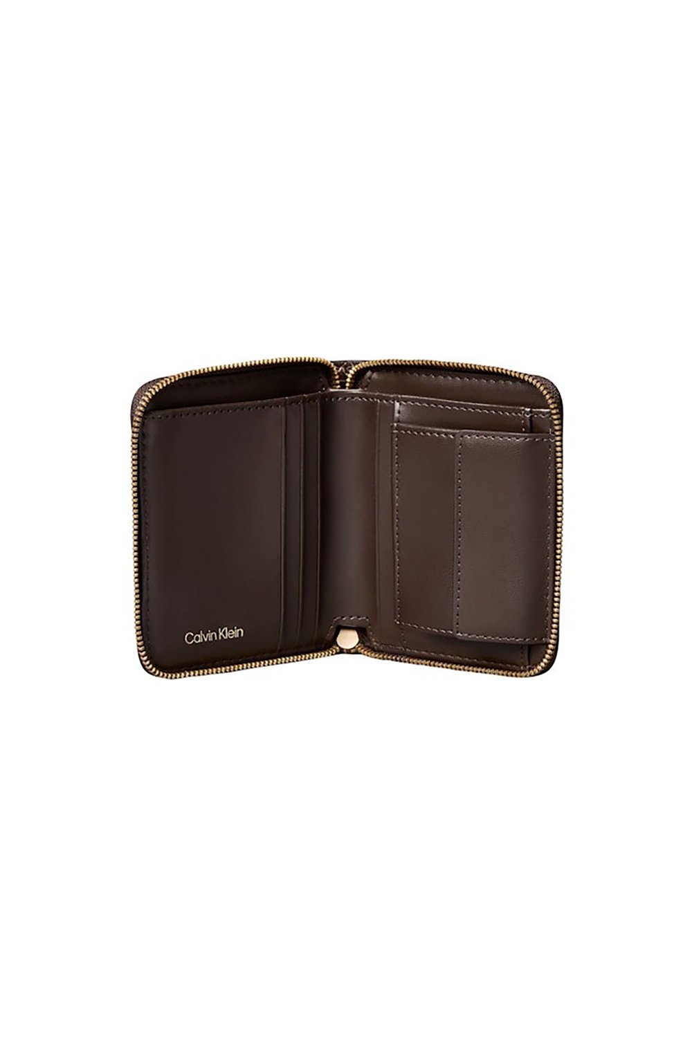 Calvin Klein Emblem Aop Square Zip Around Kadın Cüzdan