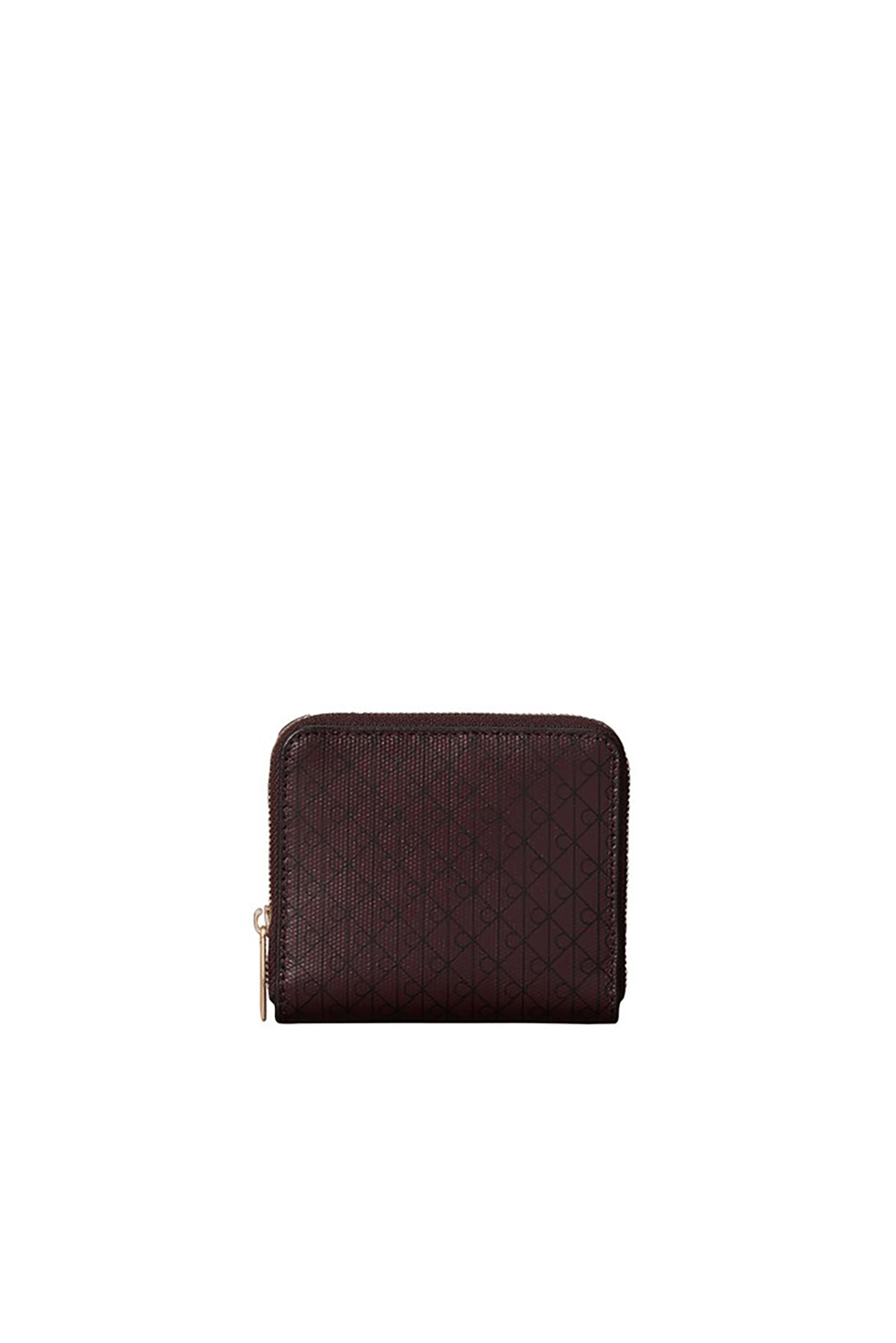 Calvin Klein Emblem Aop Square Zip Around Kadın Cüzdan
