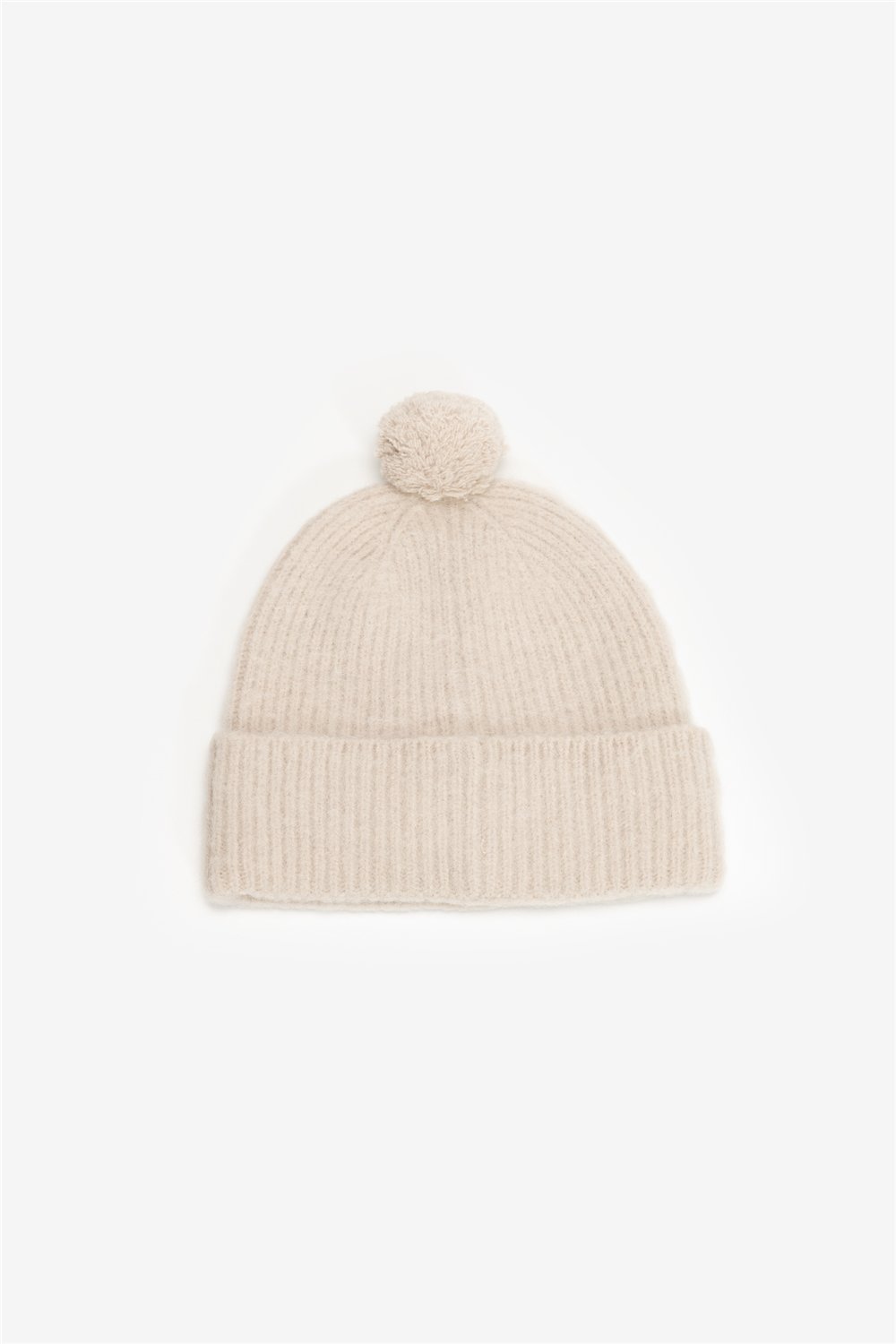 Calvin Klein Emblem Brushed Pompom Erkek Bere