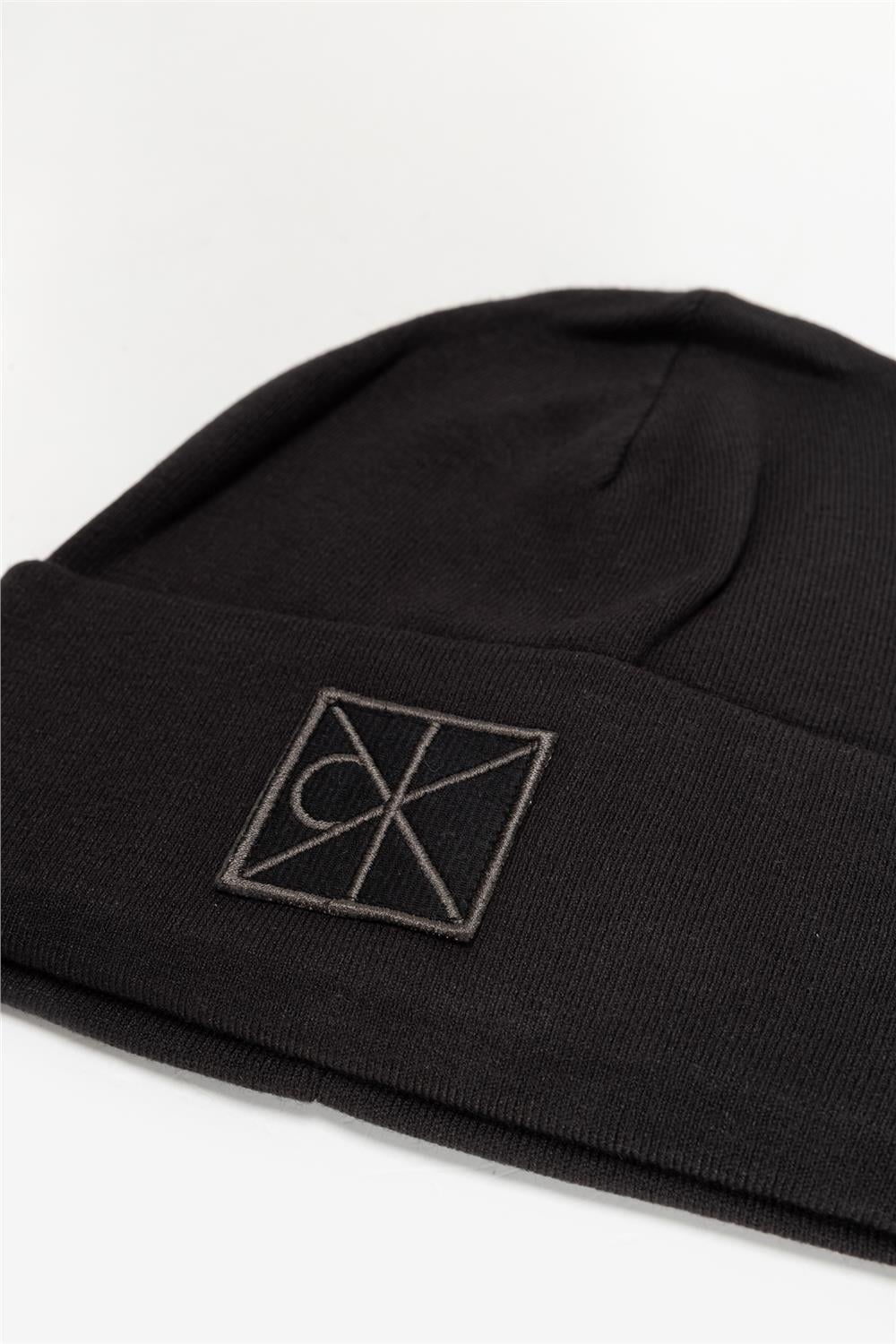 Calvin Klein Emblem Patch Fine Rib Erkek Bere