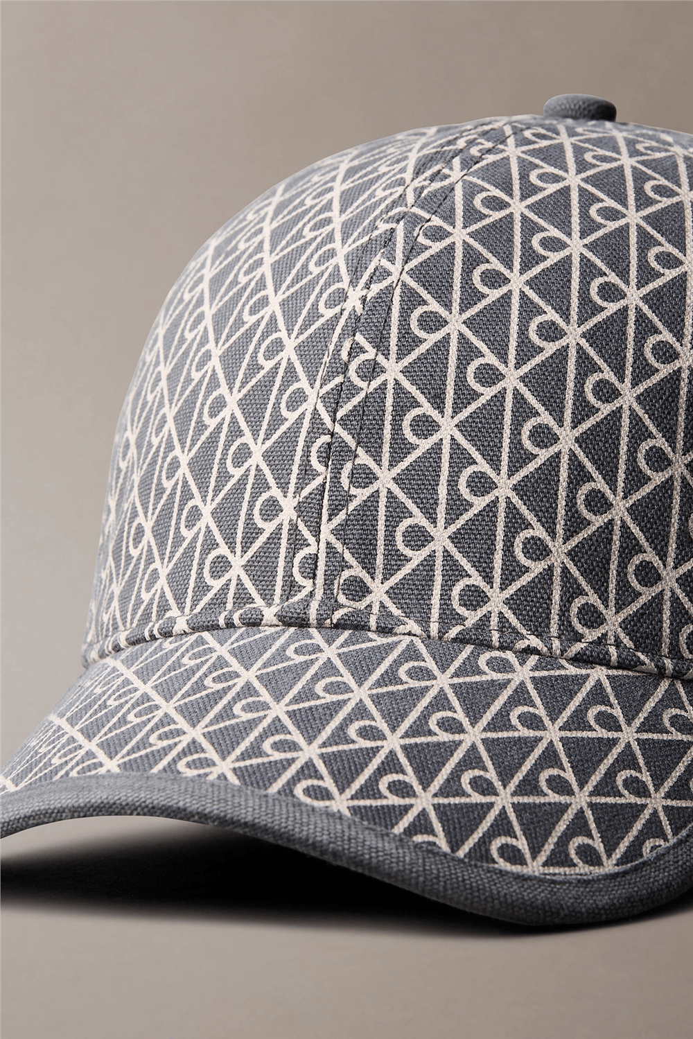 Calvin Klein Emblem Print W Leather Patch Cap Erkek Baseball Şapka