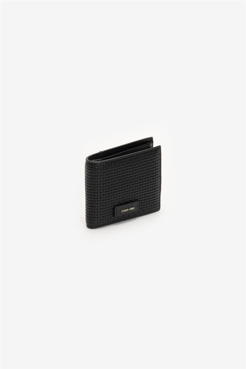 Calvin Klein Embossed Woven Billfold W/ Coin Erkek Cüzdan