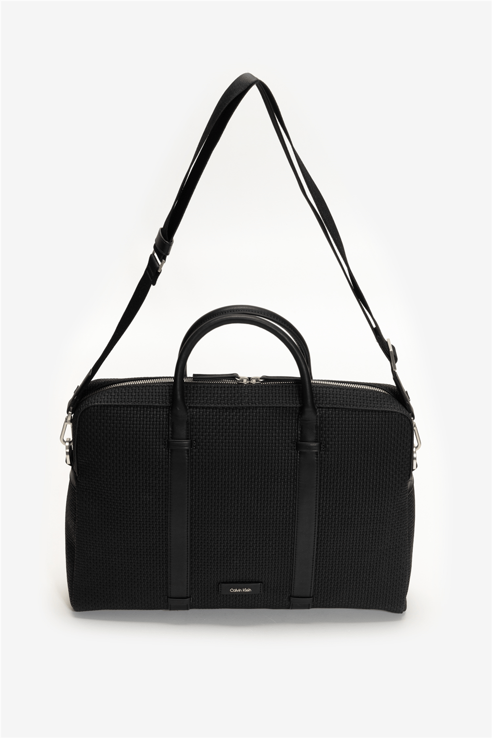 Calvin Klein Embossed Woven Commuter Erkek Bilgisayar Çantası