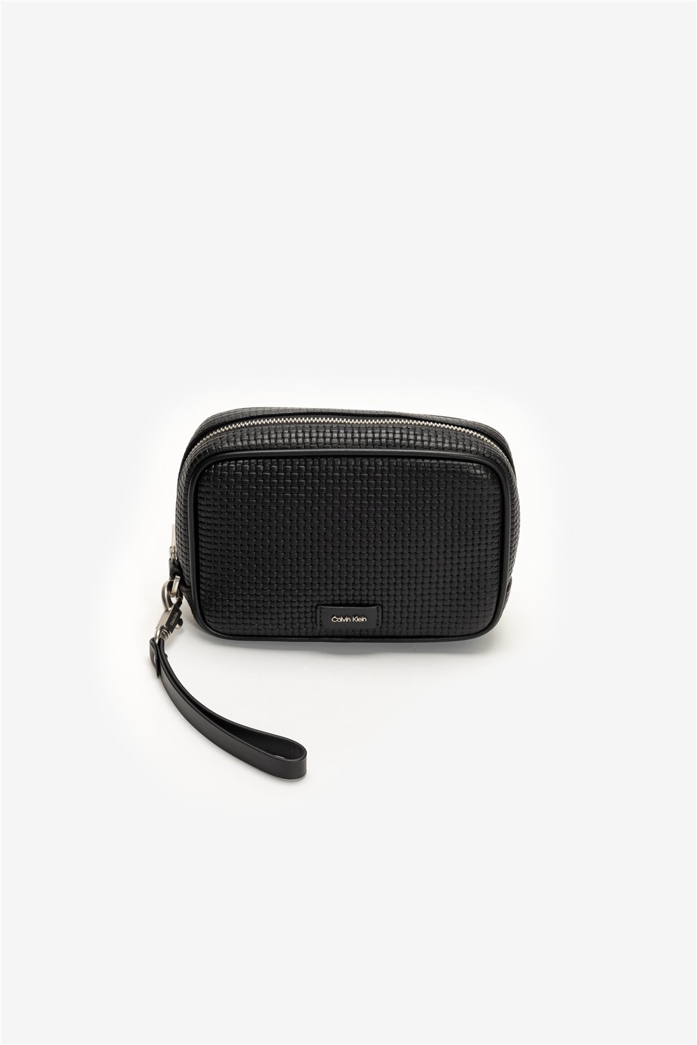 Calvin Klein Embossed Woven Zip Pouch Erkek Cüzdan