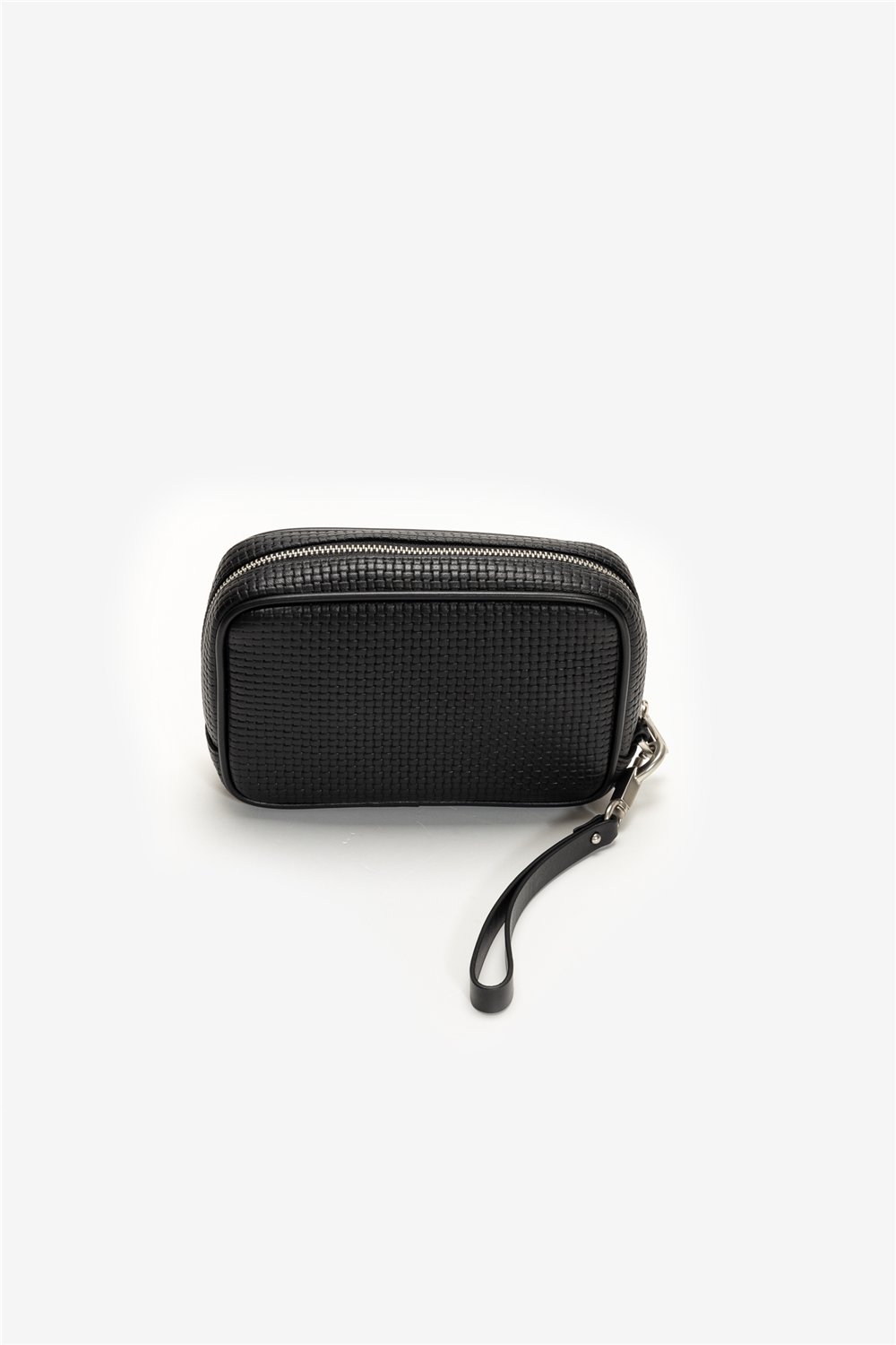 Calvin Klein Embossed Woven Zip Pouch Erkek Cüzdan