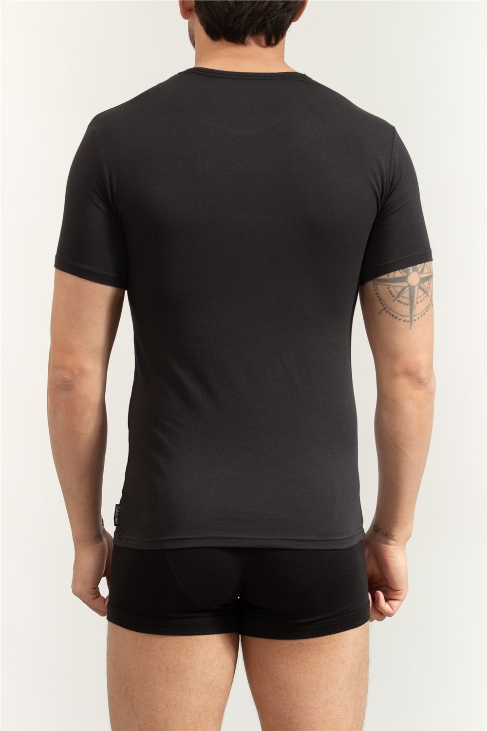 Calvin Klein Erkek 2li Bisiklet Yaka Atlet