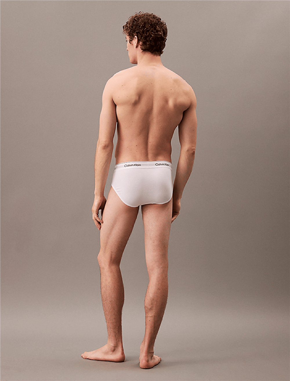 Calvin Klein Erkek 3'lü Paket Boxer Beyaz