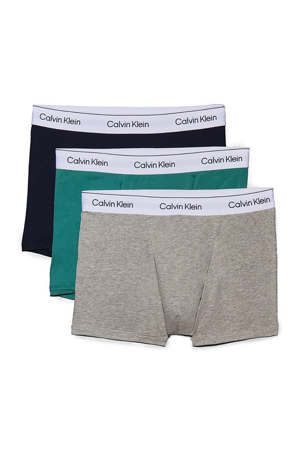 Calvin Klein Erkek 3'lü Paket Boxer Mavi