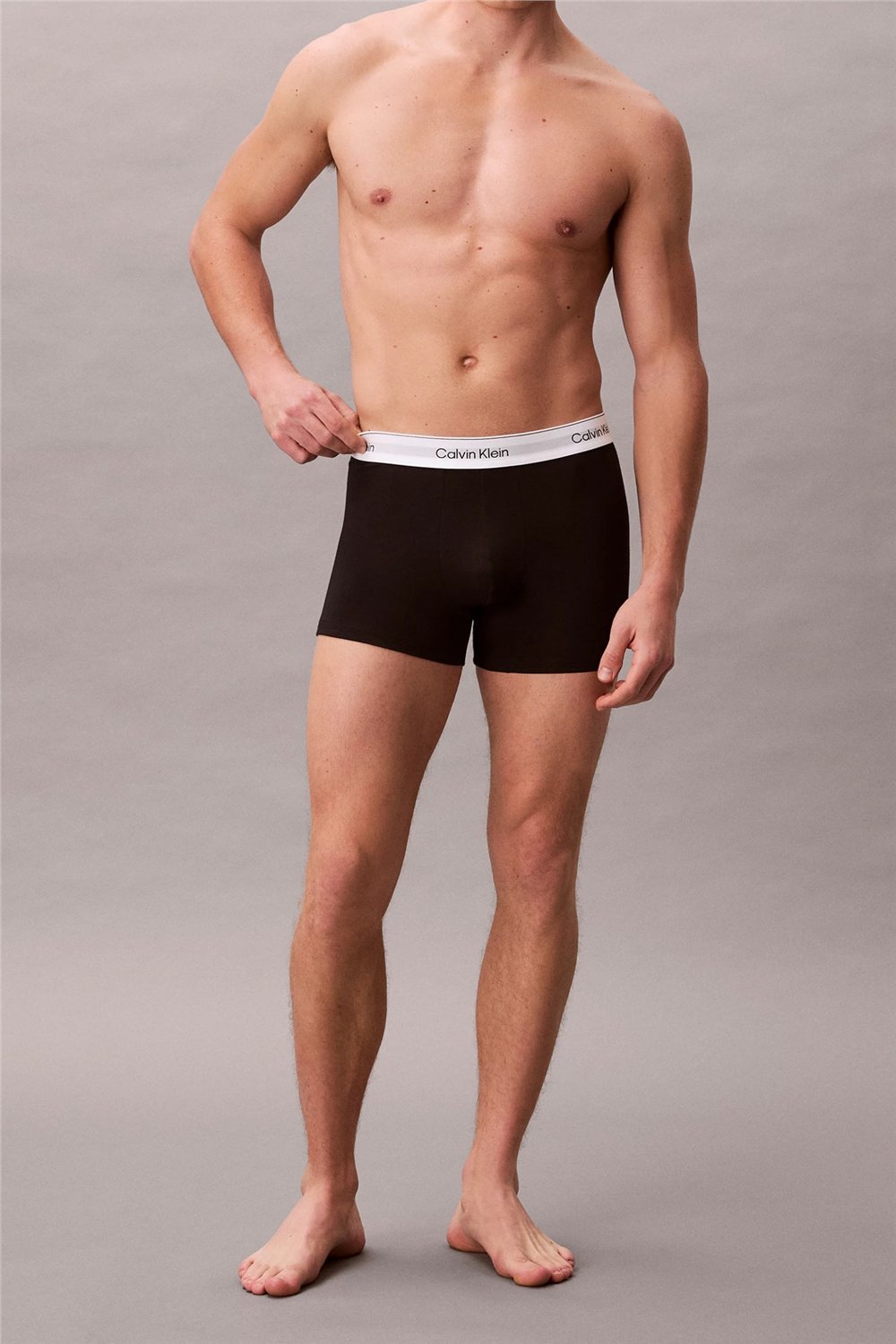 Calvin Klein Erkek 3'lü Paket Boxer Siyah