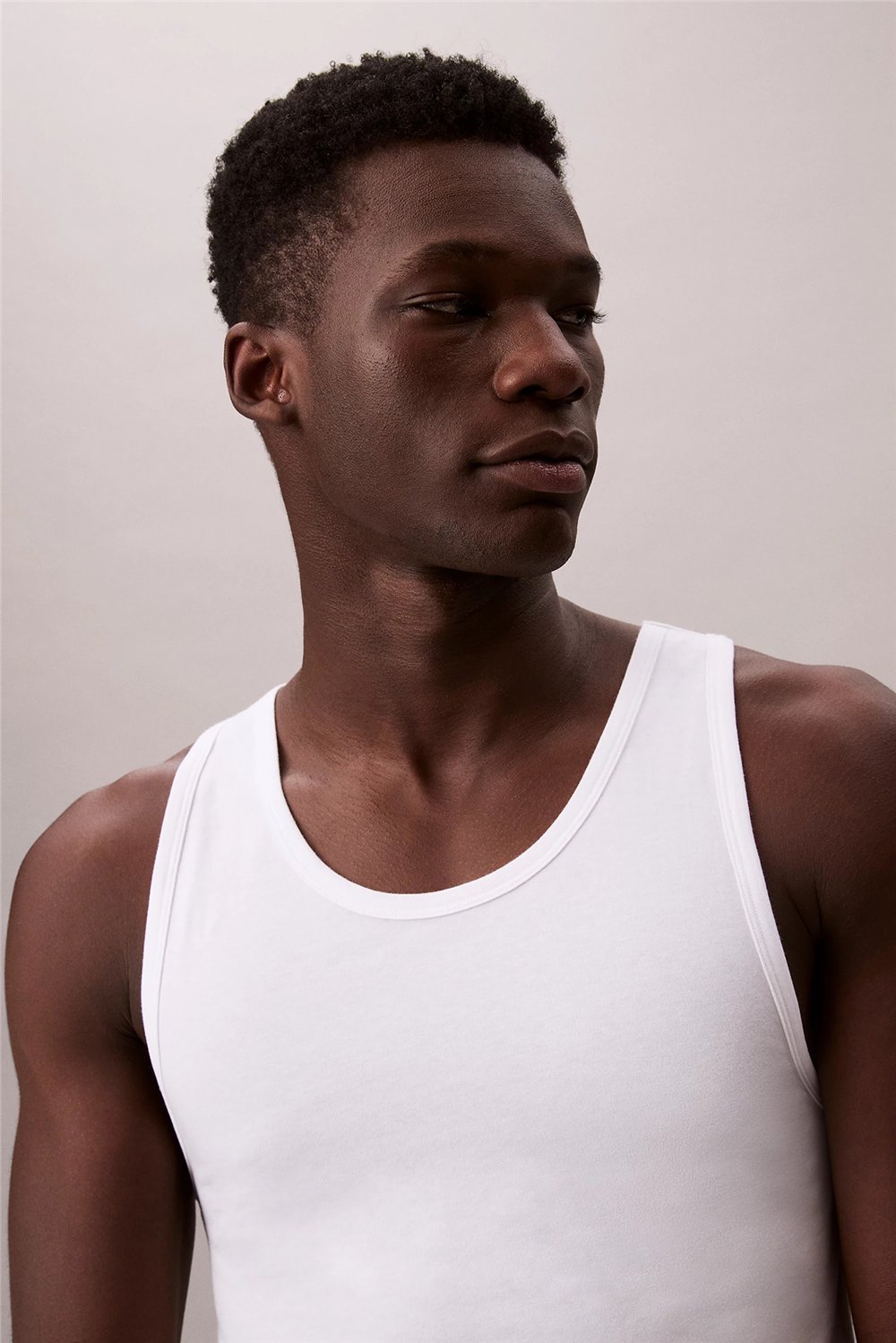Calvin Klein Erkek Atlet Beyaz