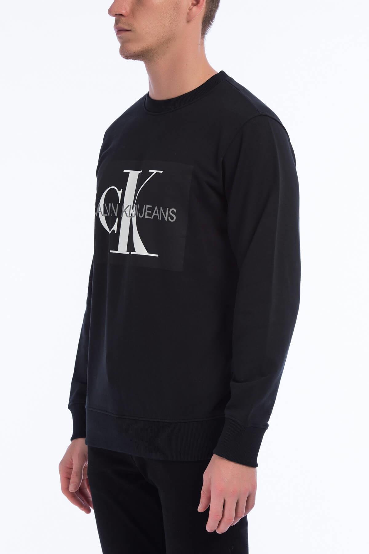 Calvin Klein Erkek Bisiklet Yaka Sweatshirt