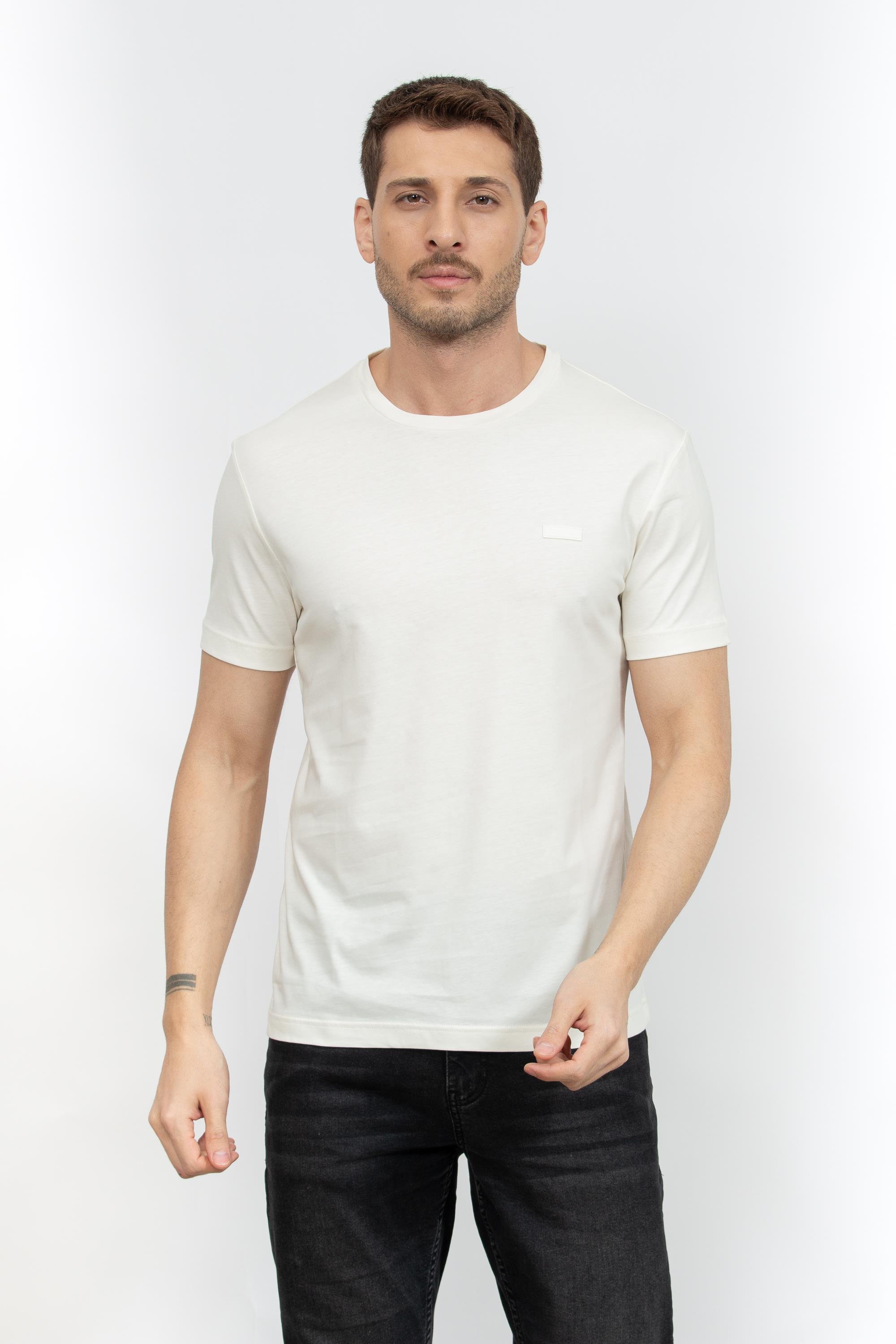 Calvin Klein Erkek Bisiklet Yaka T-Shirt