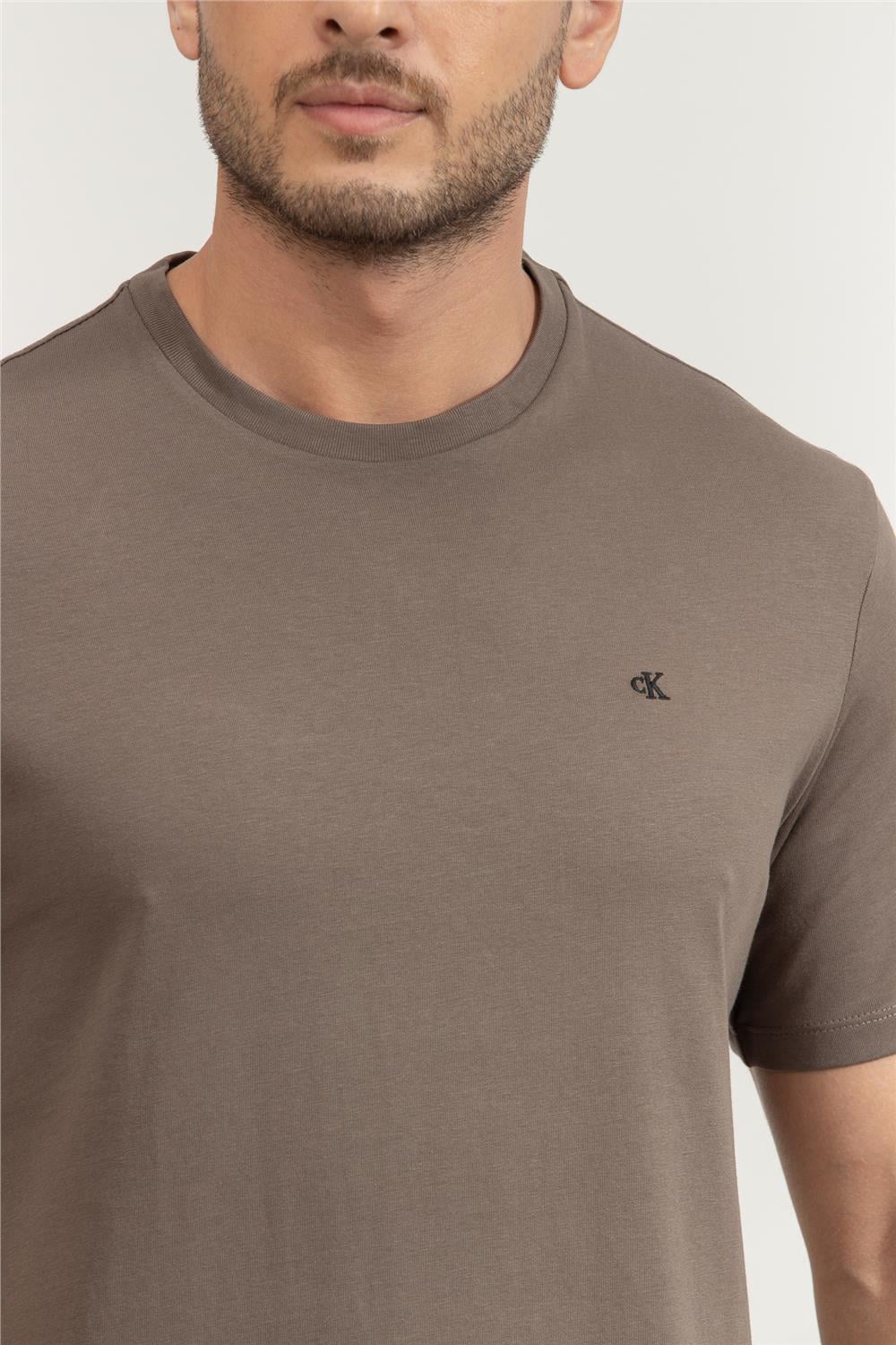 Calvin Klein Erkek Bisiklet Yaka T-Shirt