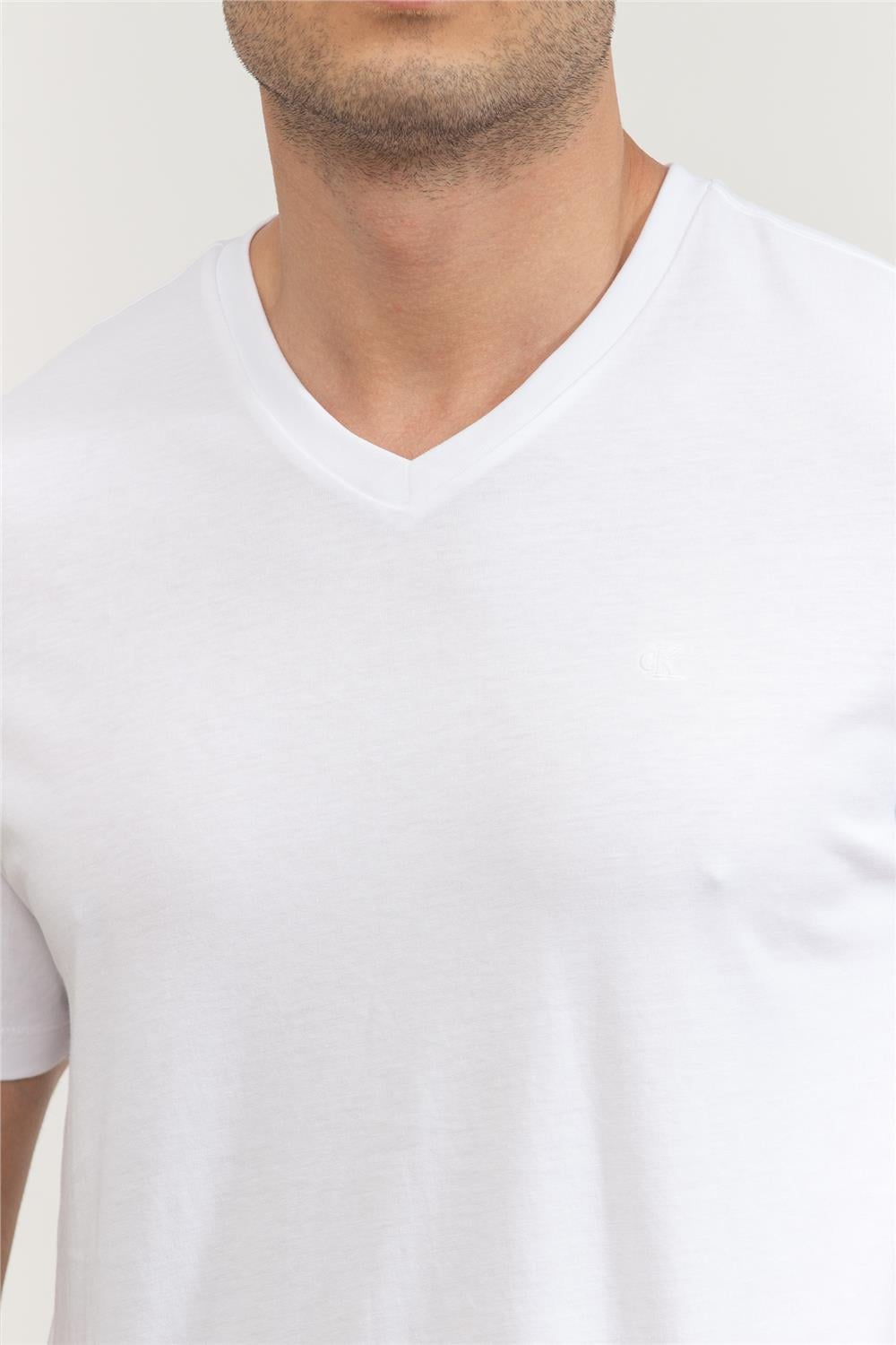 Calvin Klein Erkek Bisiklet Yaka T-Shirt