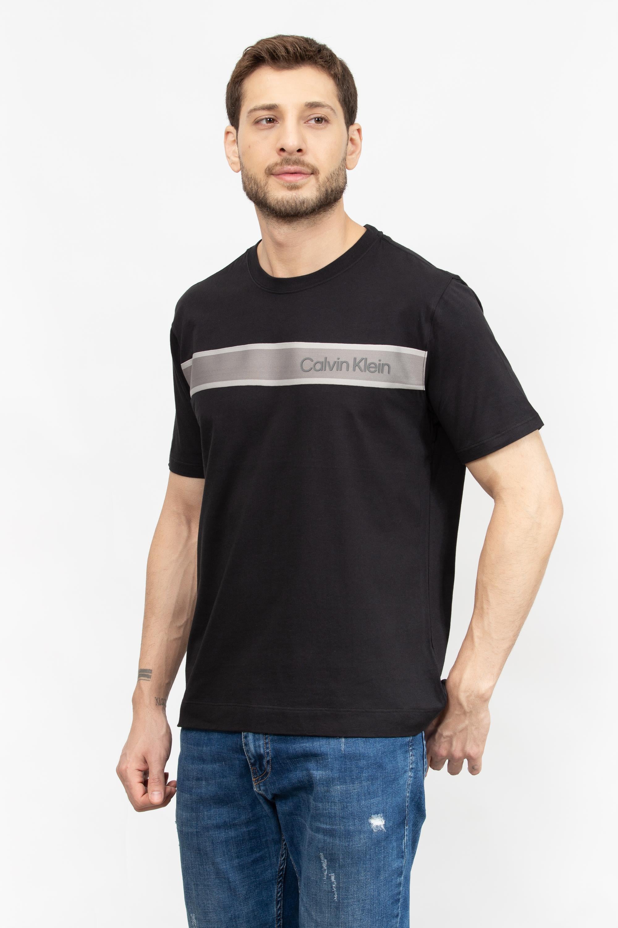 Calvin Klein Erkek Bisiklet Yaka T-Shirt