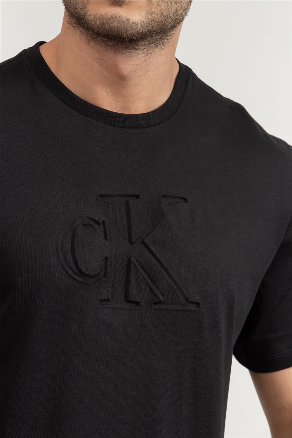 Calvin Klein Erkek Bisiklet Yaka T-Shirt