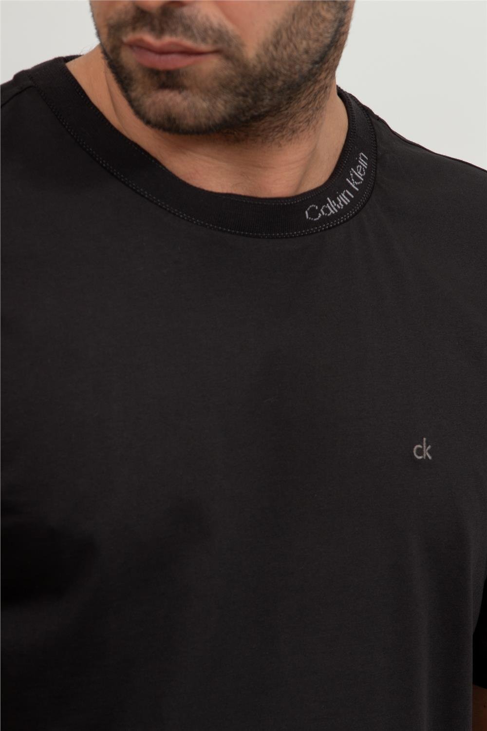 Calvin Klein Erkek Bisiklet Yaka T-Shirt