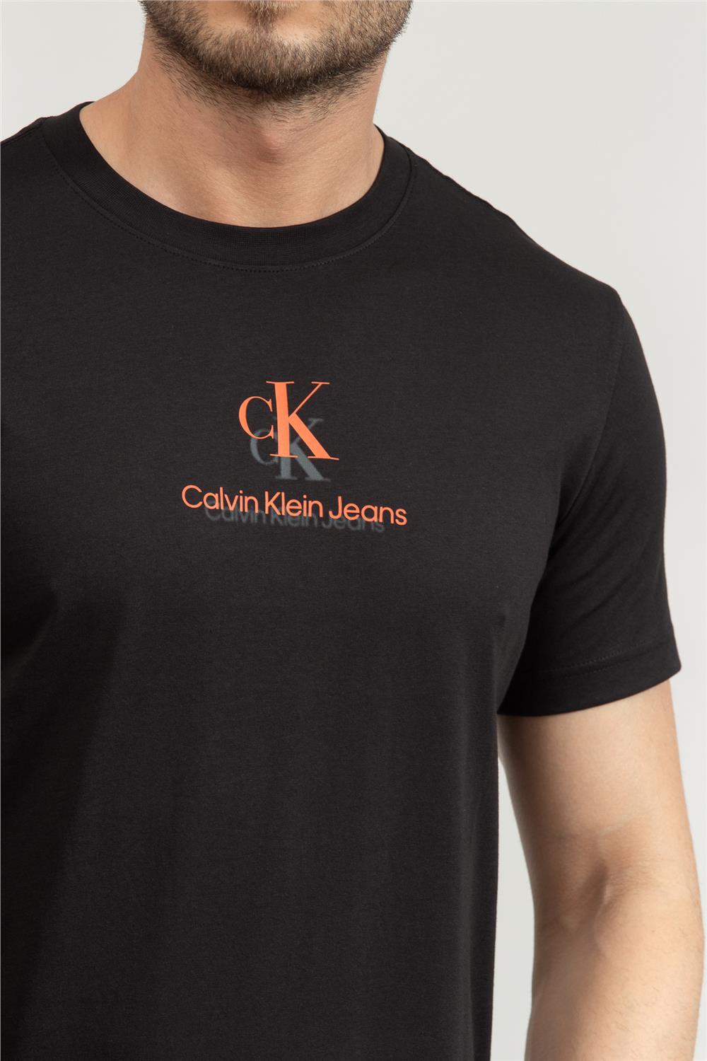 Calvin Klein Erkek Bisiklet Yaka T-Shirt