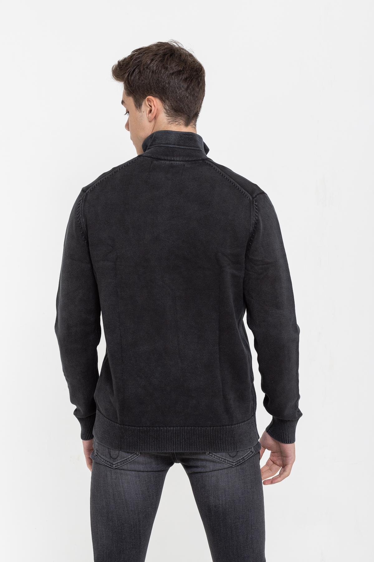 Calvin Klein Erkek Fermuarlı Sweatshirt