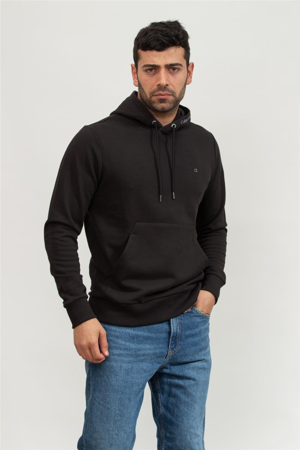 Calvin Klein Erkek Kapüşonlu Sweatshirt