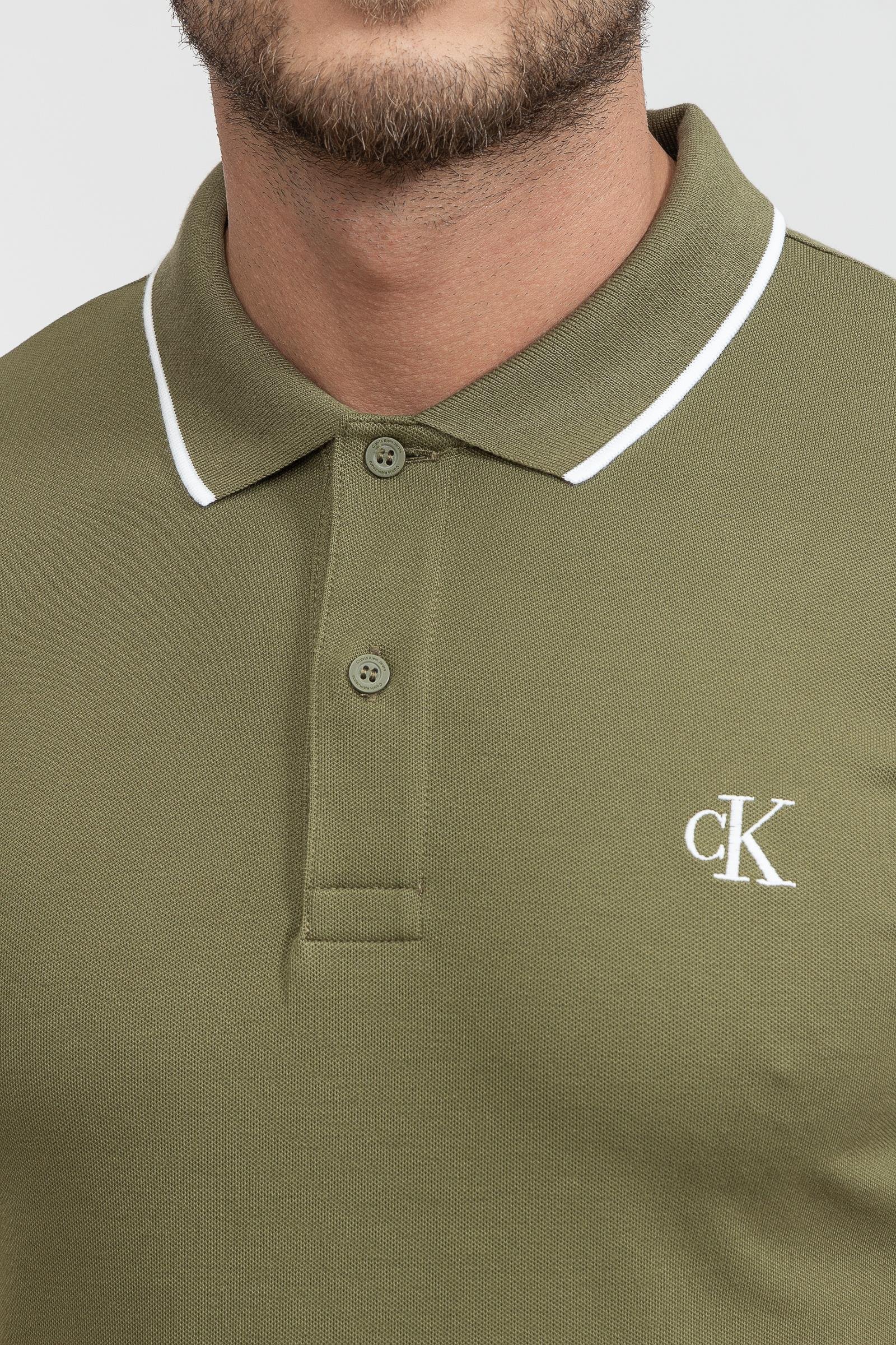 Calvin Klein Erkek Polo Yaka T-Shirt