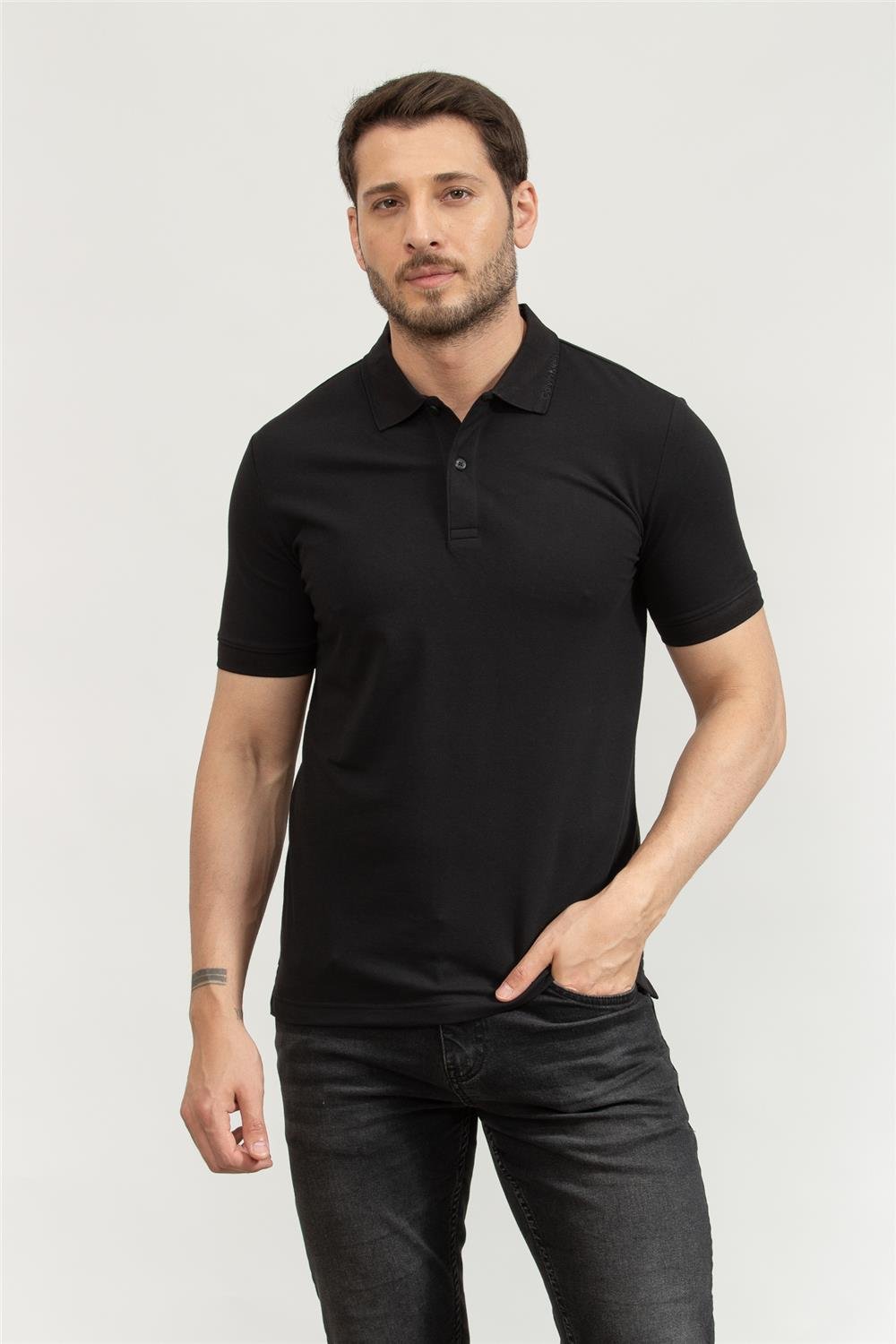 Calvin Klein Erkek Polo Yaka T-Shirt